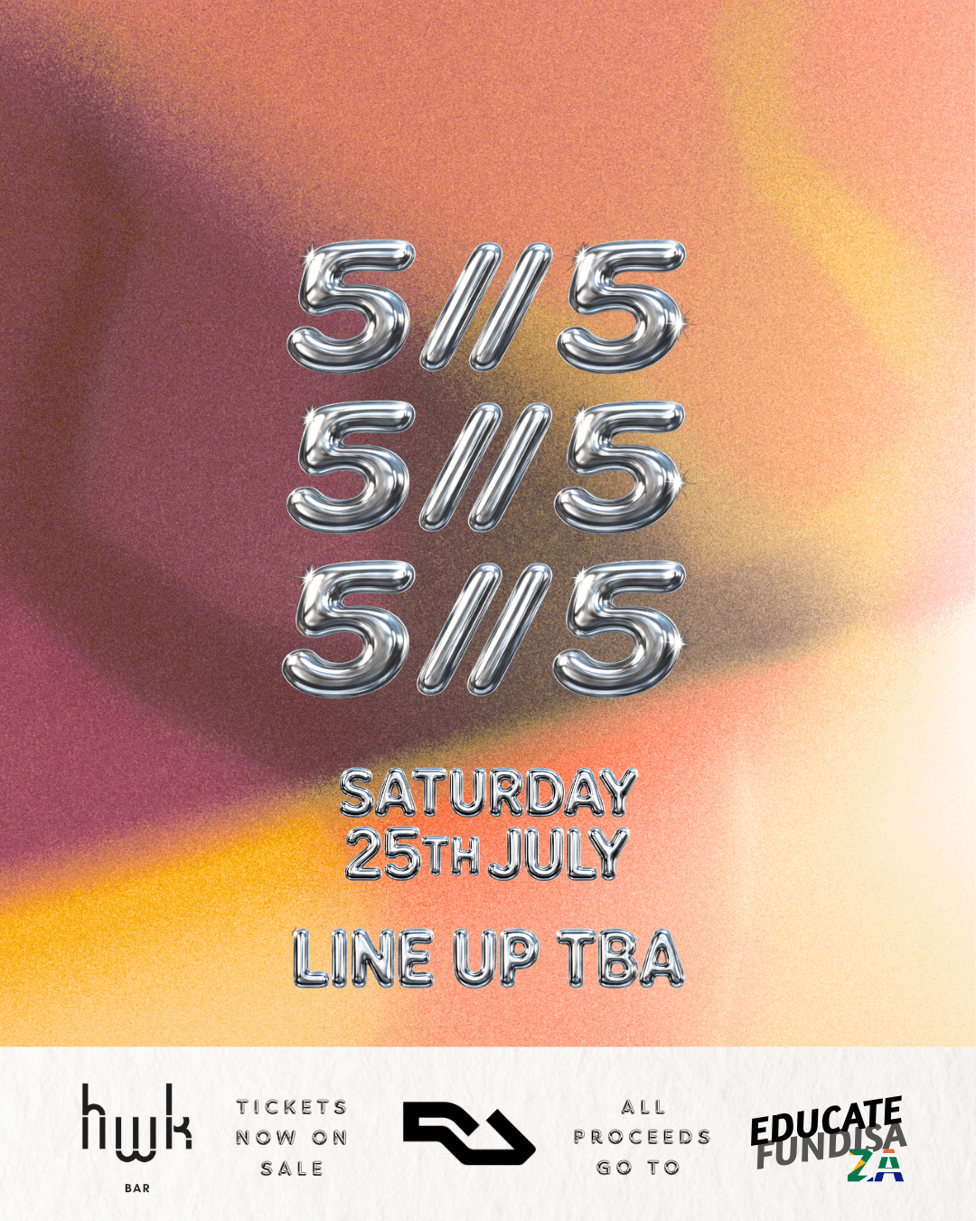 5//5 Day & Evening Terrace Party at HWK