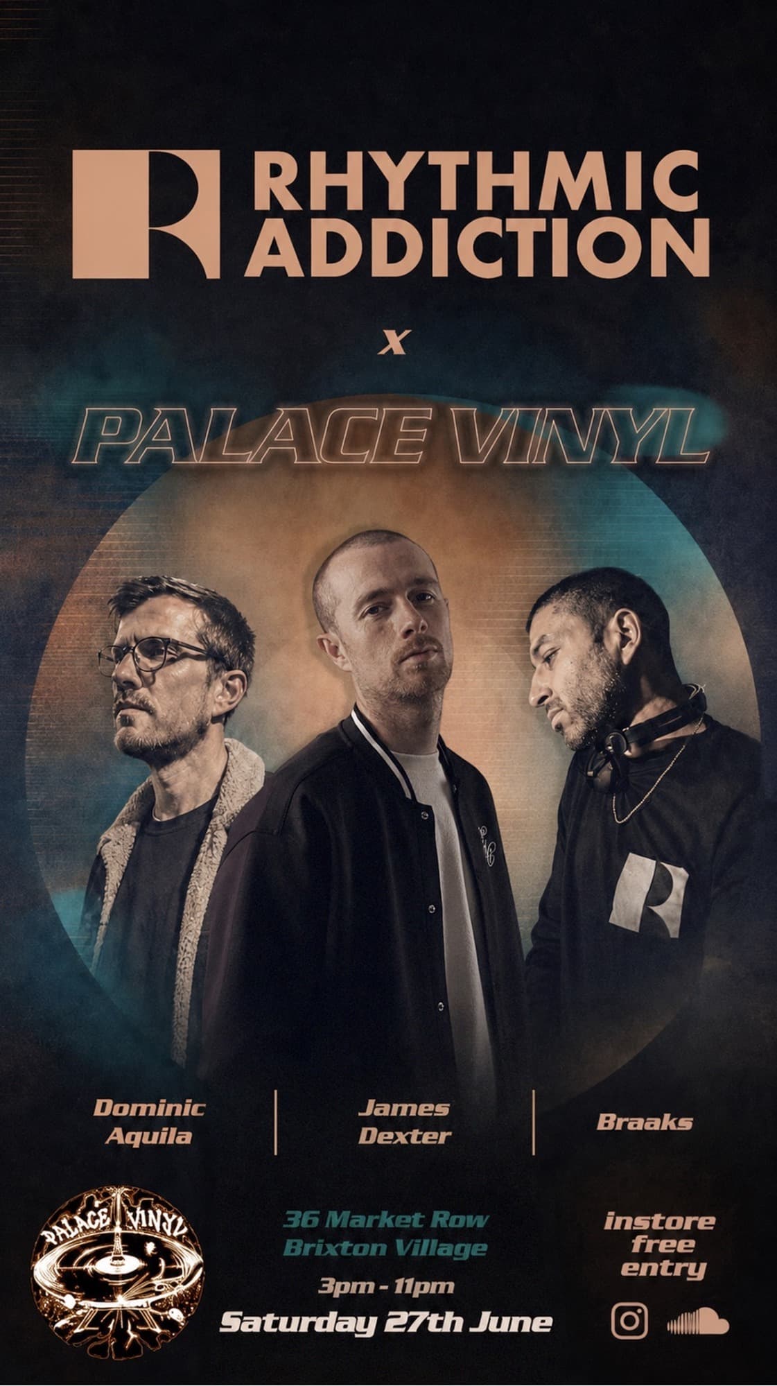 Rhythmic Addiction X Palace Vinyl