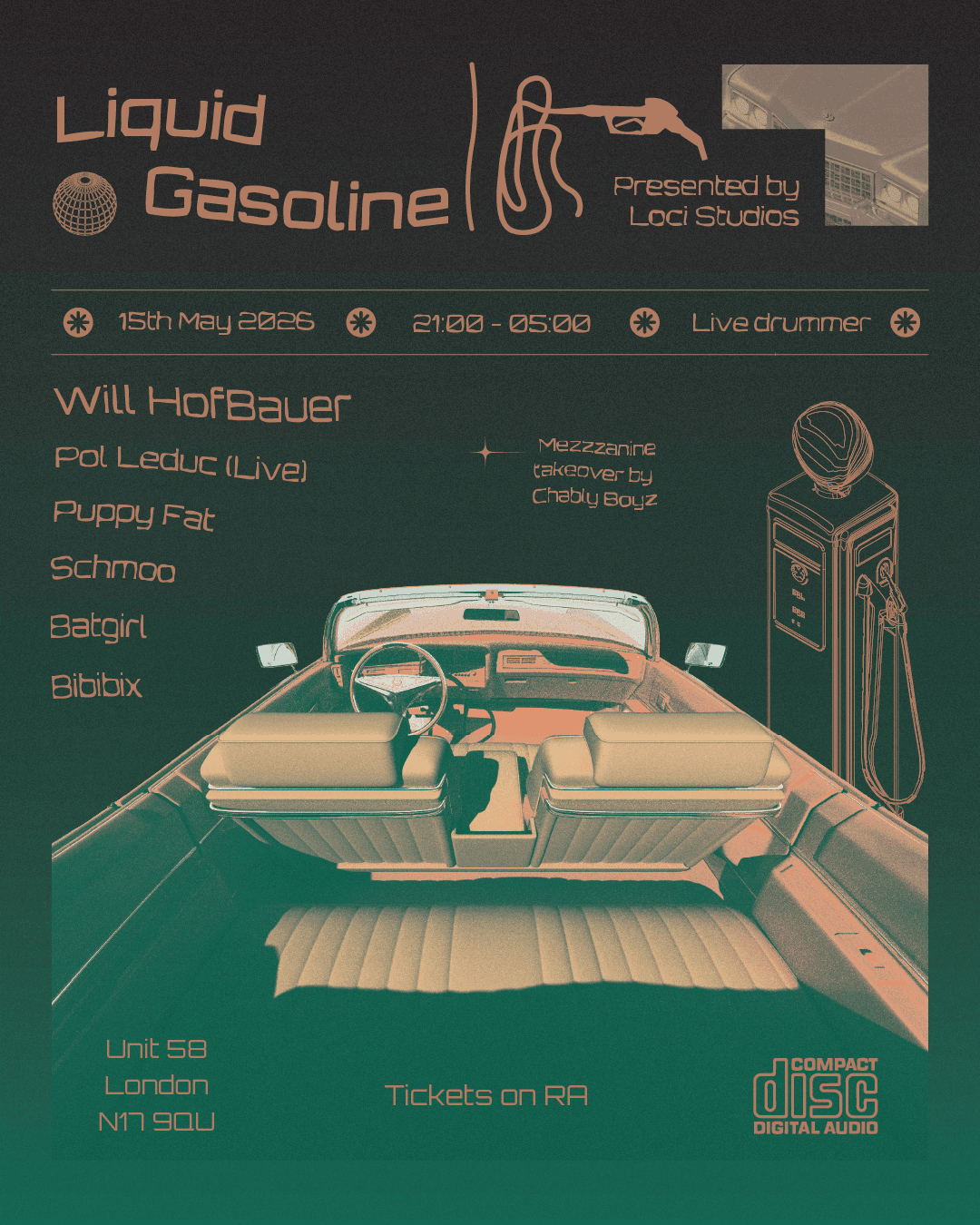 Liquid Gasoline: presented by Loci Studios at Unit 58