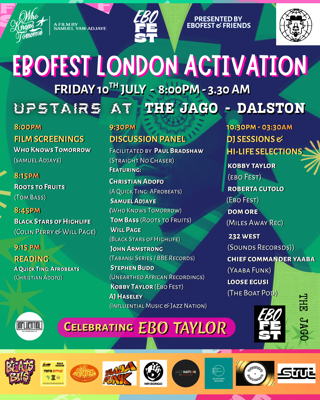 EBOFest London at The Jago