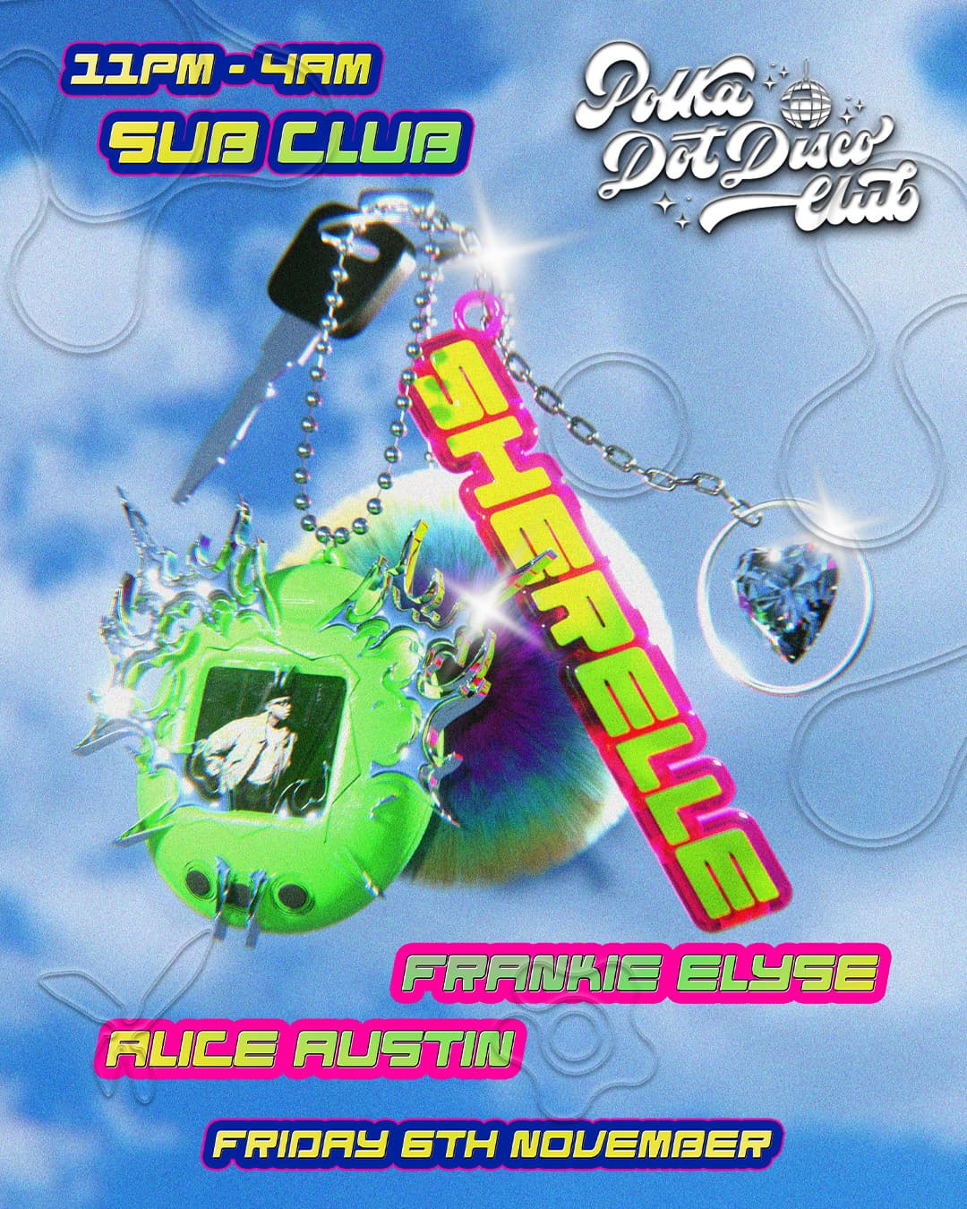 Polka Dot Disco Club invites SHERELLE ♡ Sub Club ‪‪♡ at Sub Club