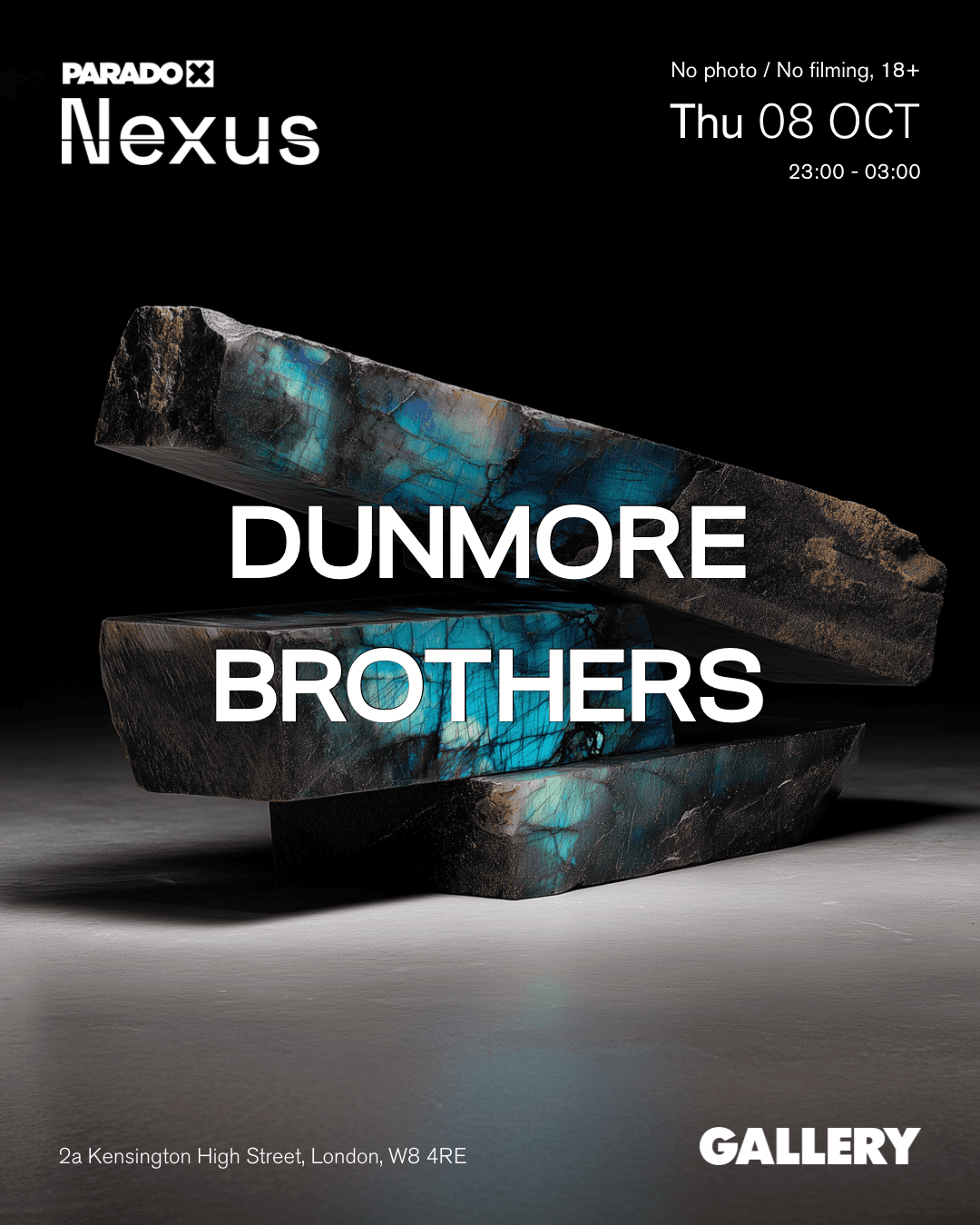 Paradox Nexus: Dunmore Brothers - Thursdays at Gallery