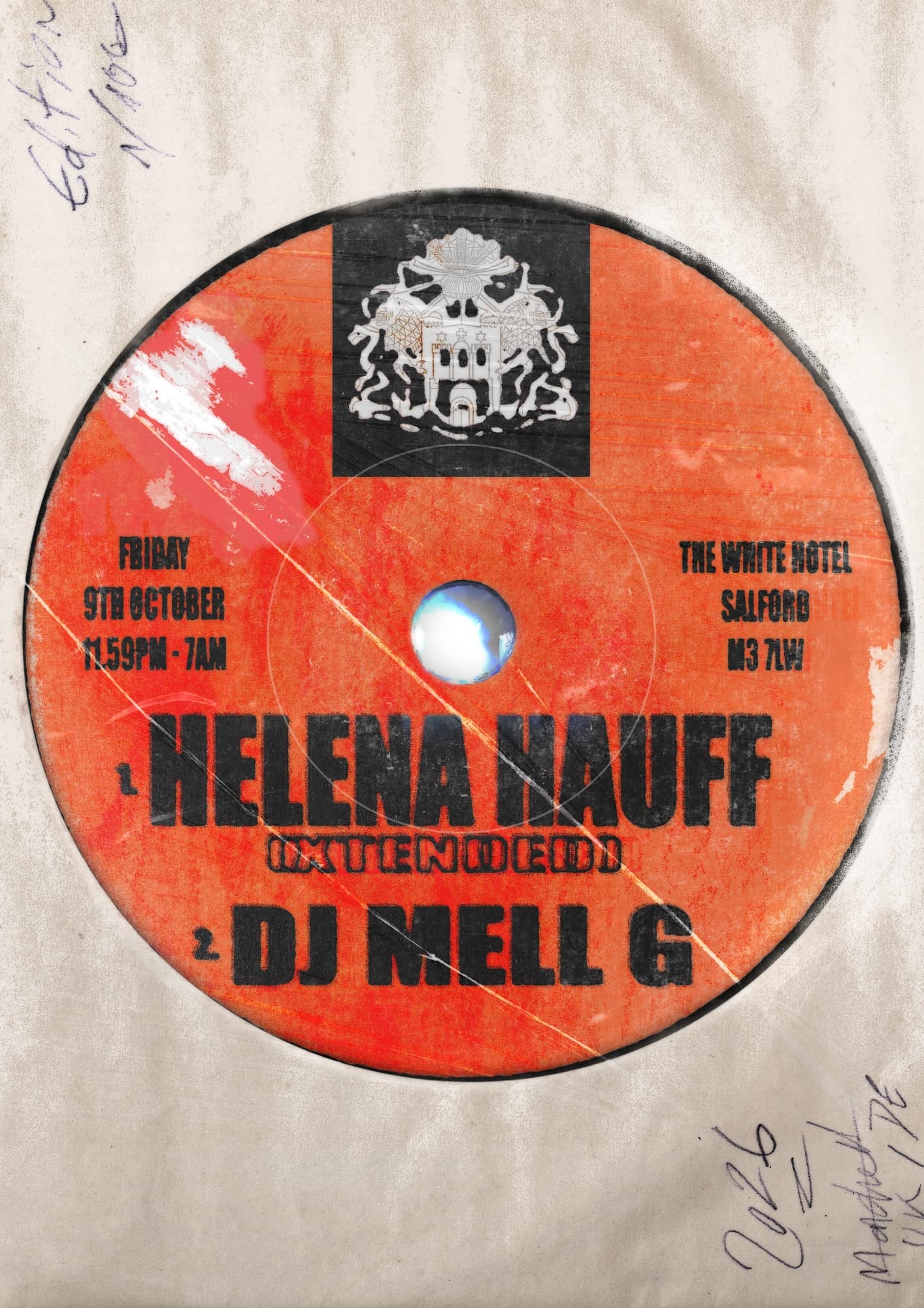 Helena Hauff {extended} / DJ MELL G at The White Hotel
