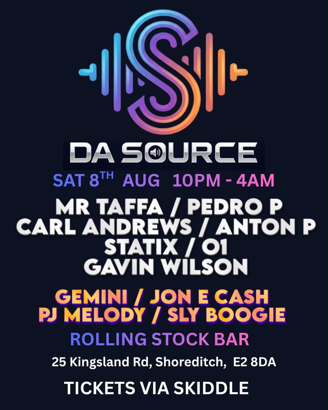 DA SOURCE at Rolling Stock
