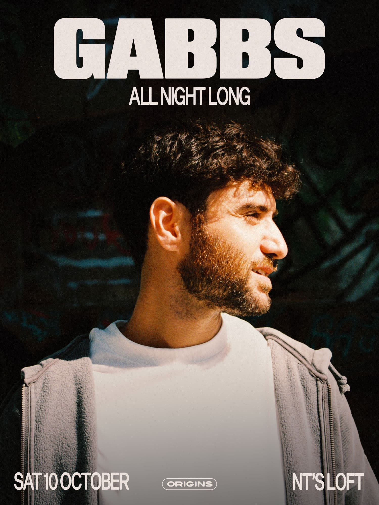 Origins: Gabbs (All Night Long) at Night Tales Loft