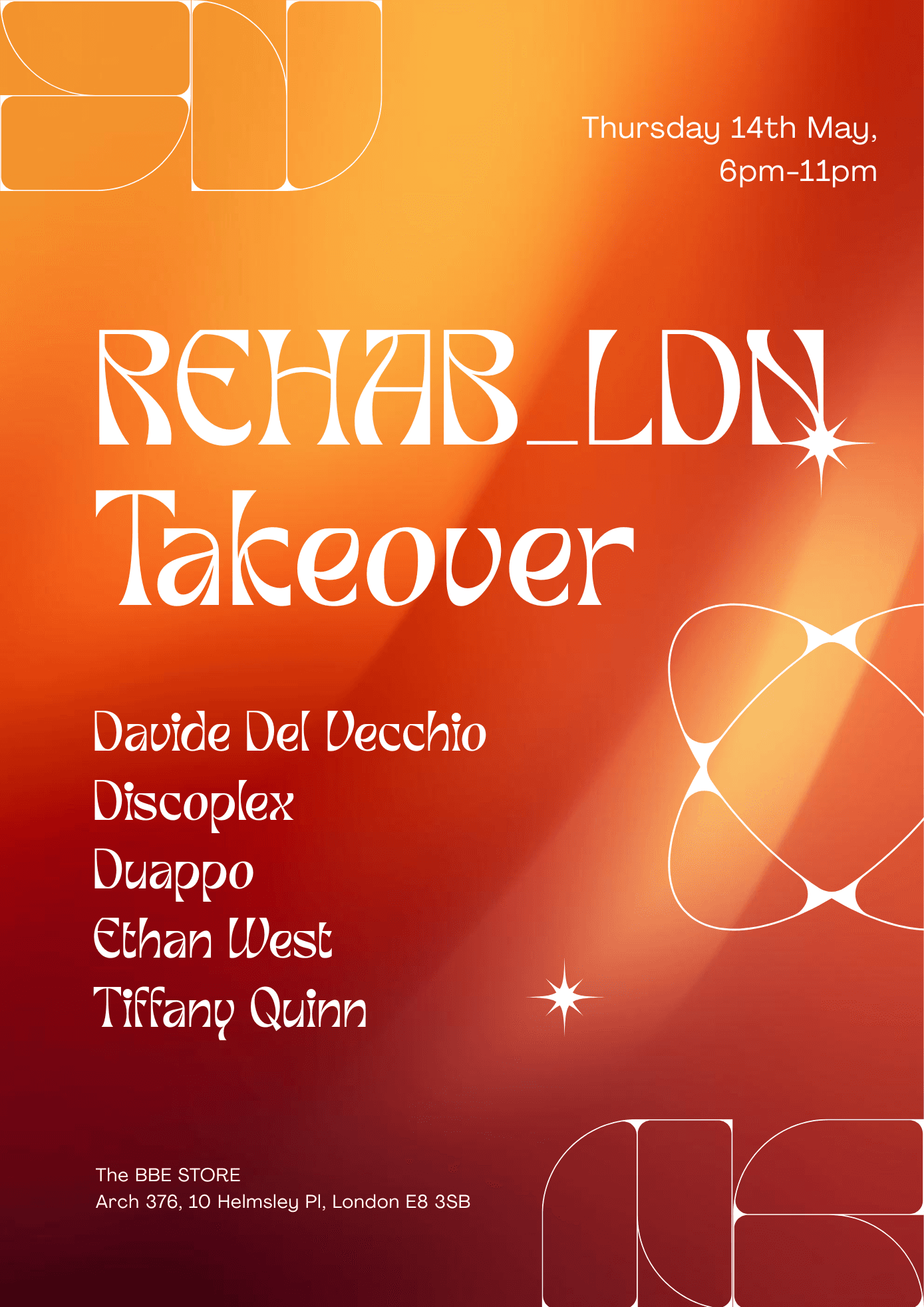 REHAB_LDN Takeover at The BBE Store
