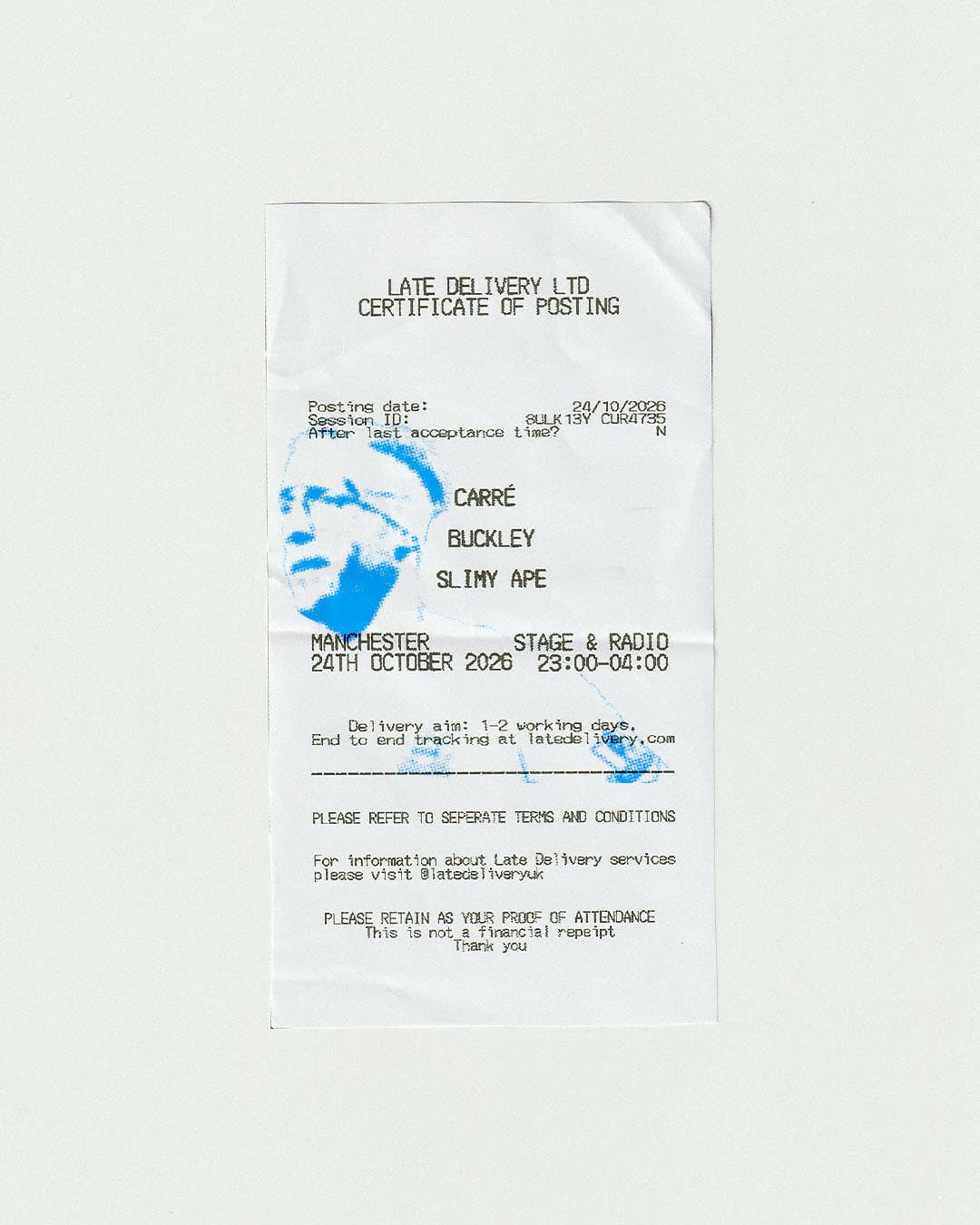 Buckley Curates: Carré and Slimy Ape at Stage And Radio