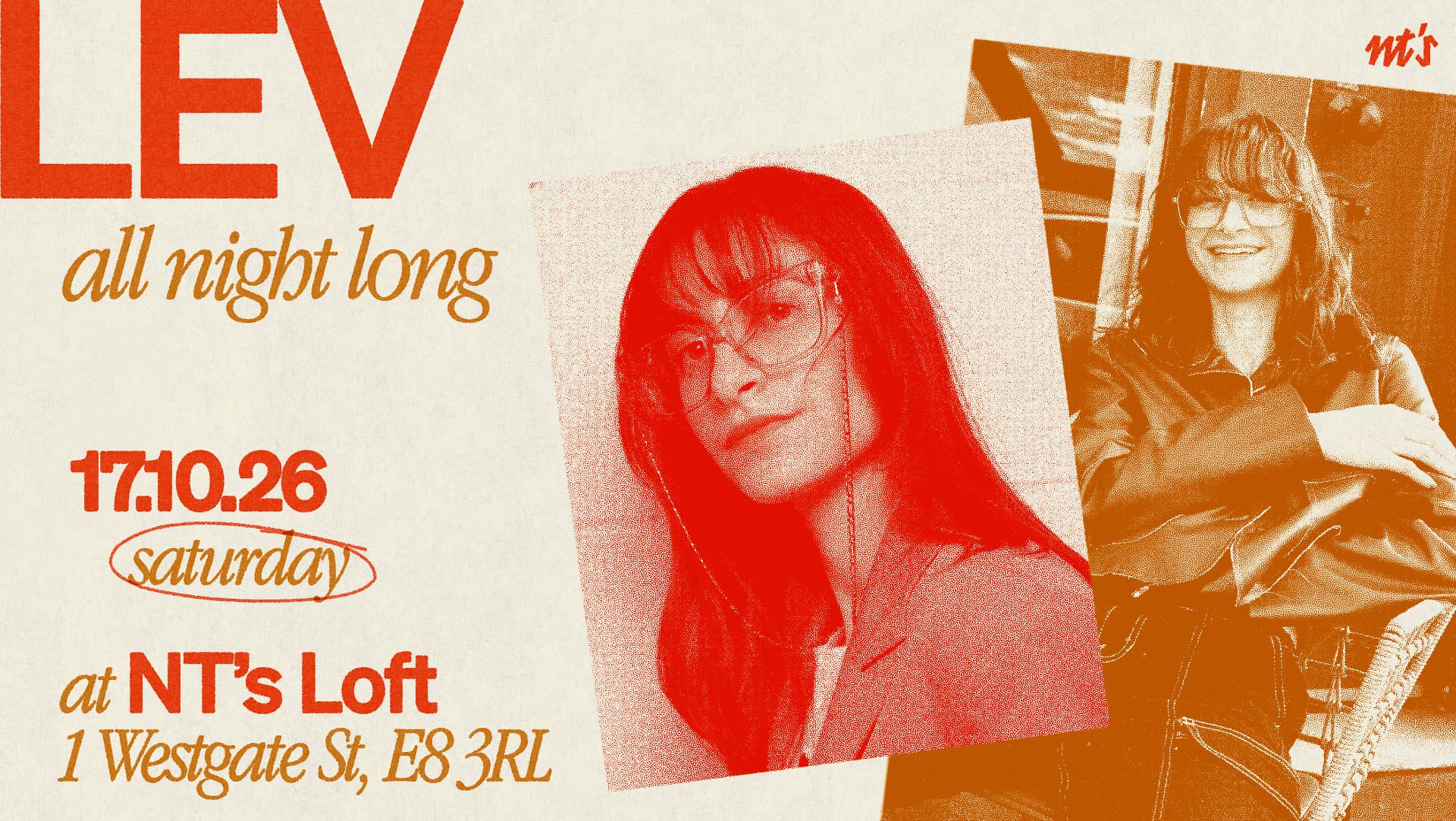NT's Loft: LEV (All Night Long) at Night Tales Loft
