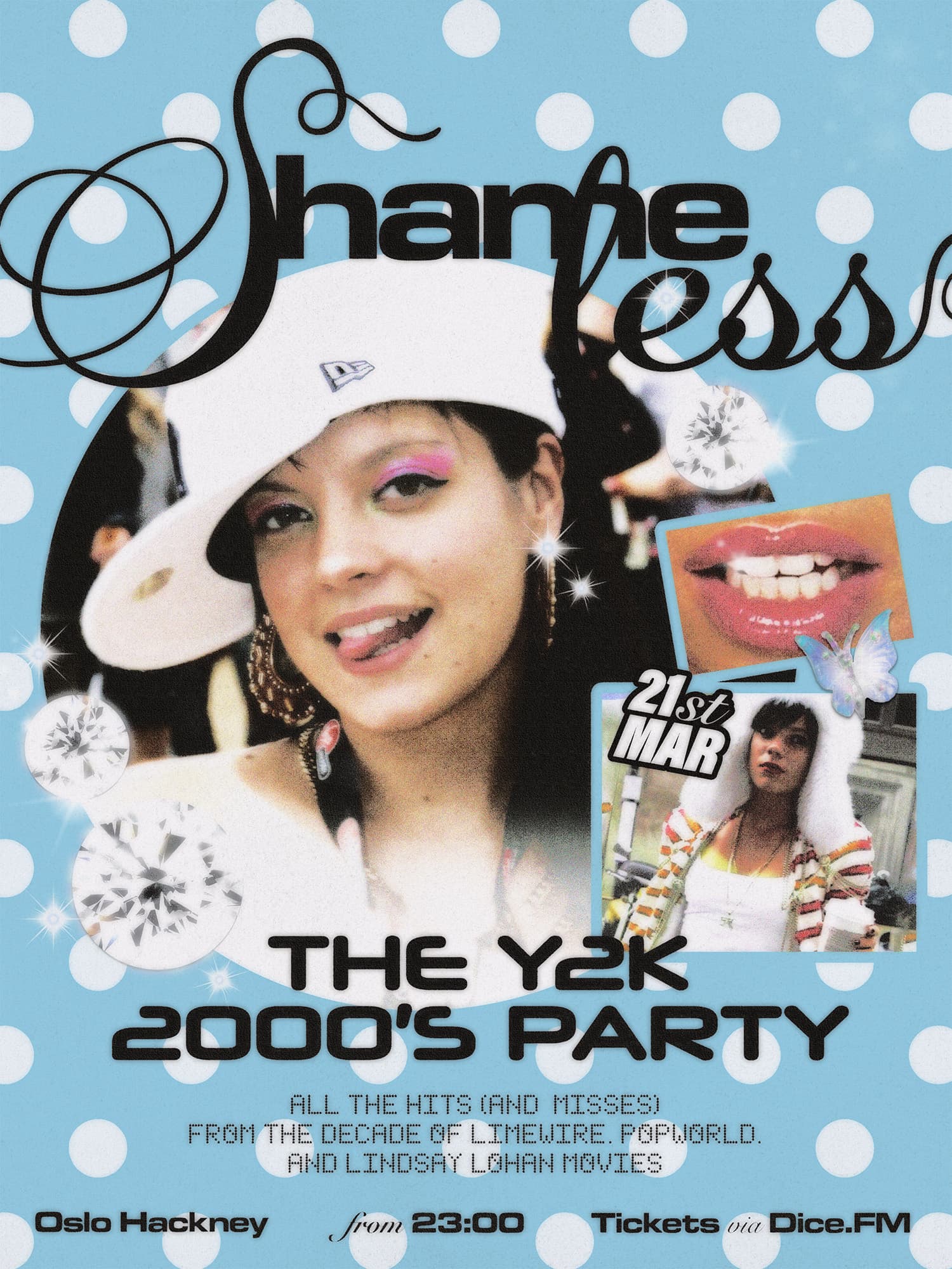 SHAMELESS: LILY ALLEN APPRECIATION + Y2K BANGERS + KARAOKE at Oslo Hackney London