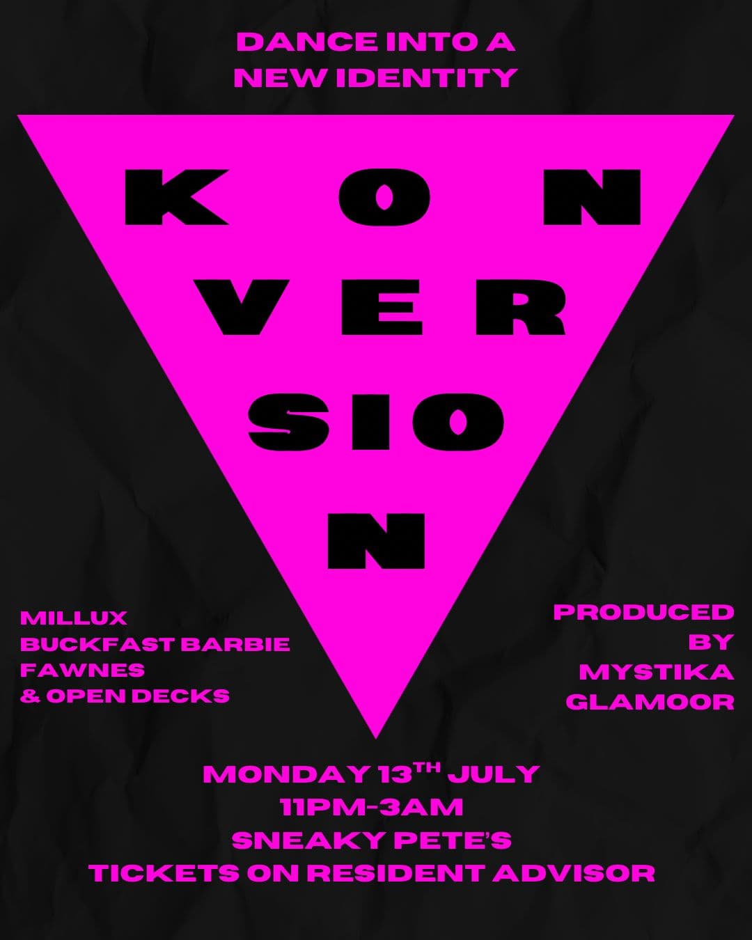 Konversion at Sneaky Pete's