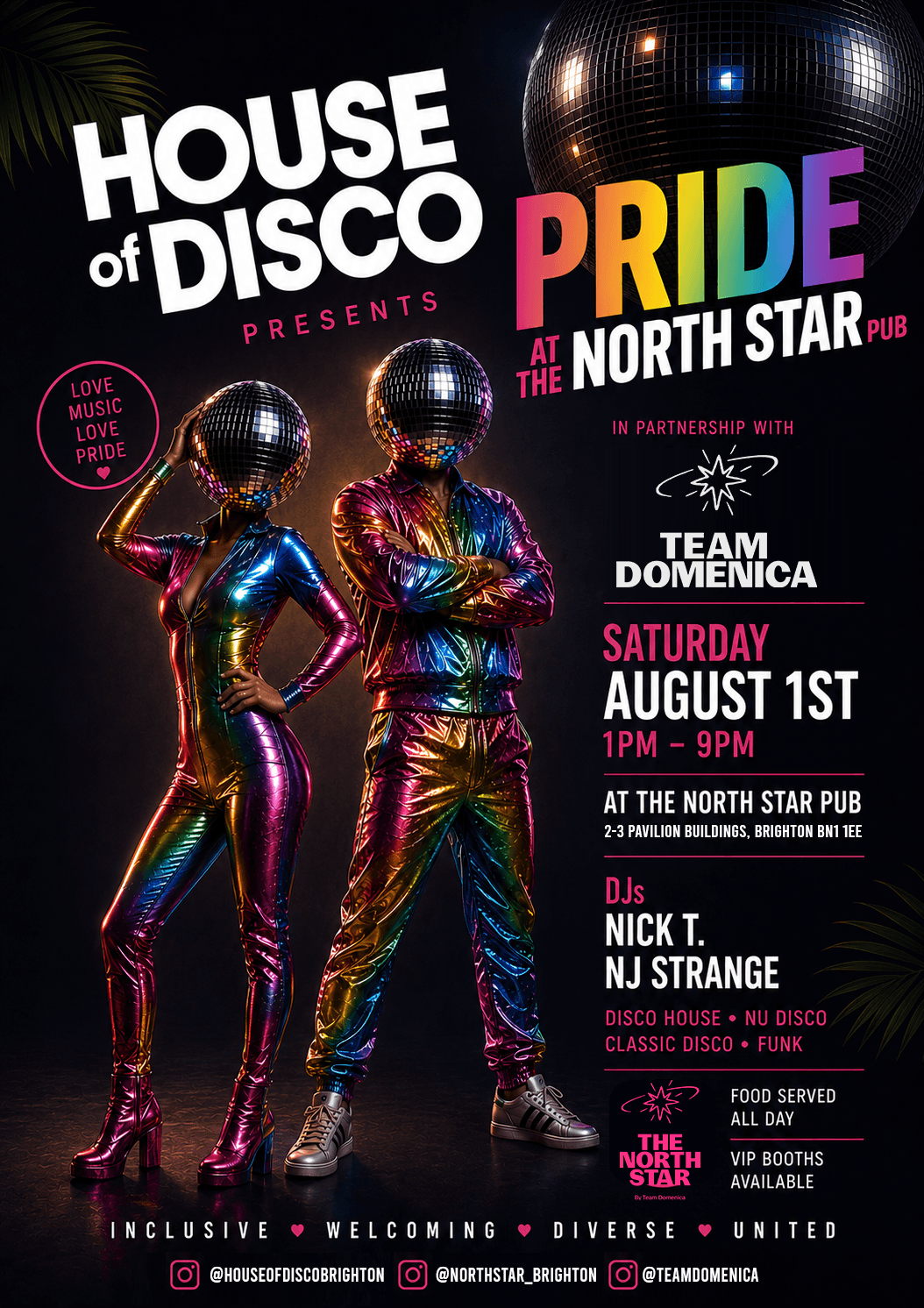 House of Disco presents Pride at The North Star at The North Star Pub