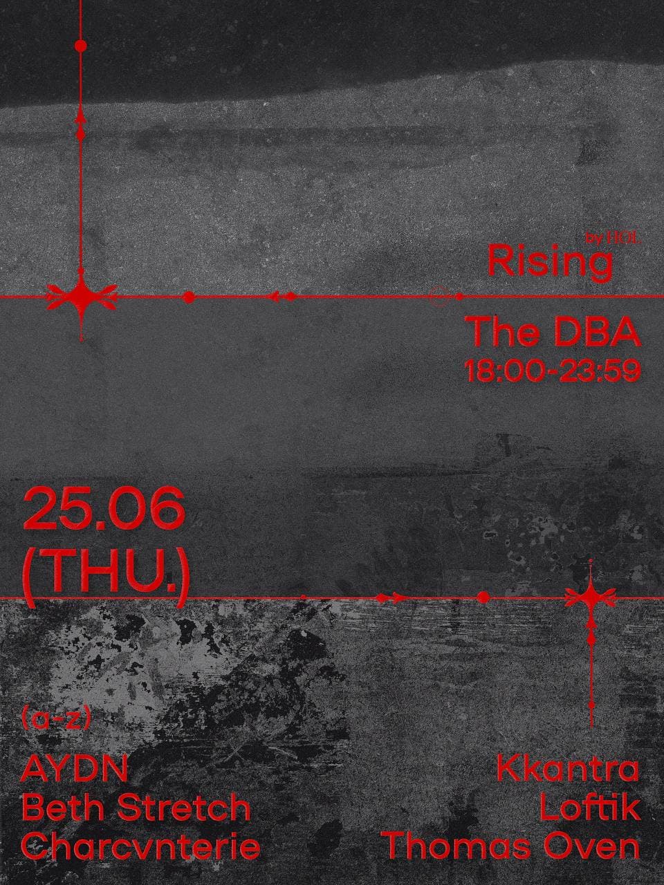 RISING by HØL: AYDN, Beth Stretch, Charcvnterie, Kkantra, Loftik, Thomas Oven at Derby Brewery Arms