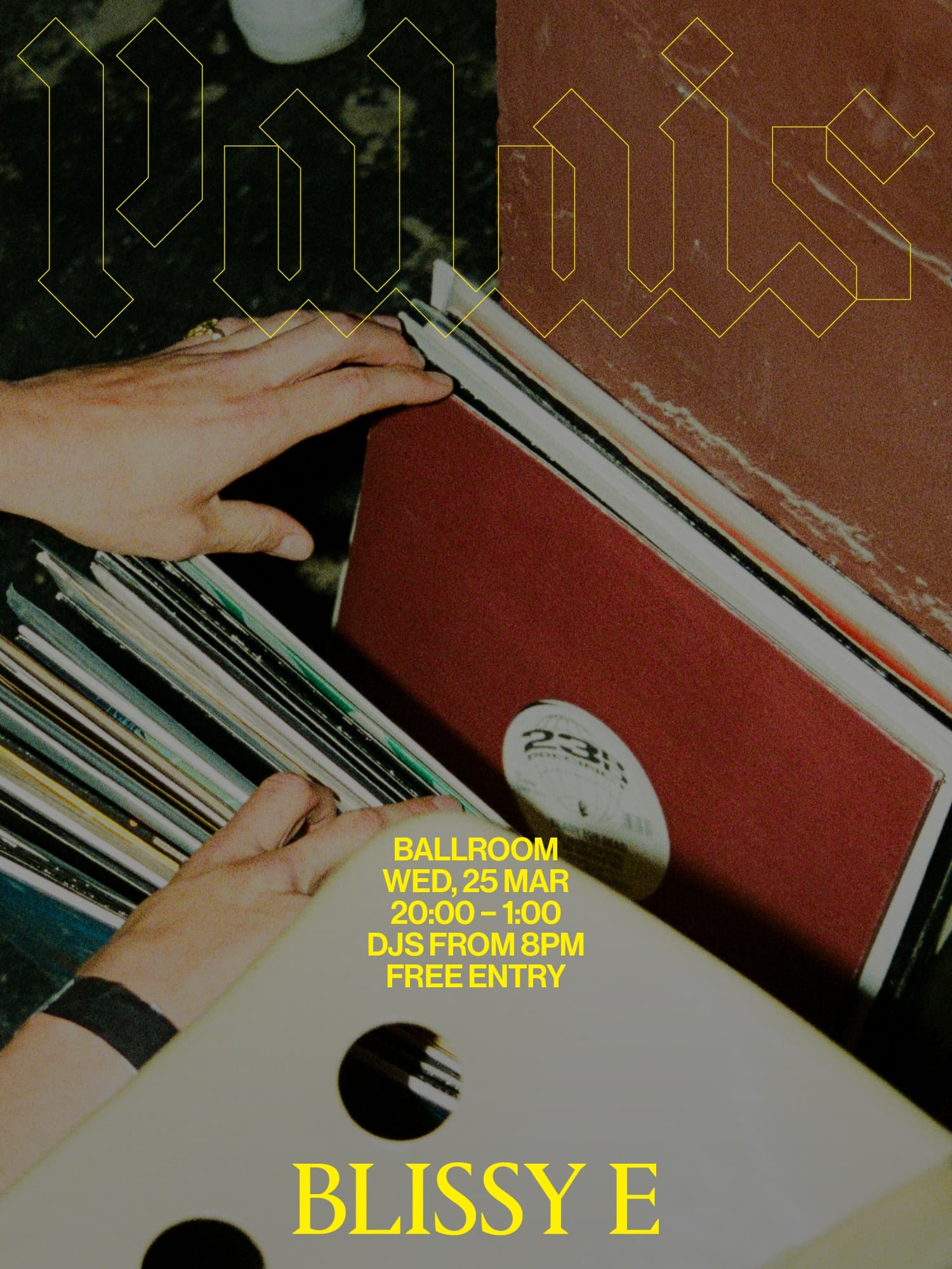 Ballroom at Palais: blissy e 