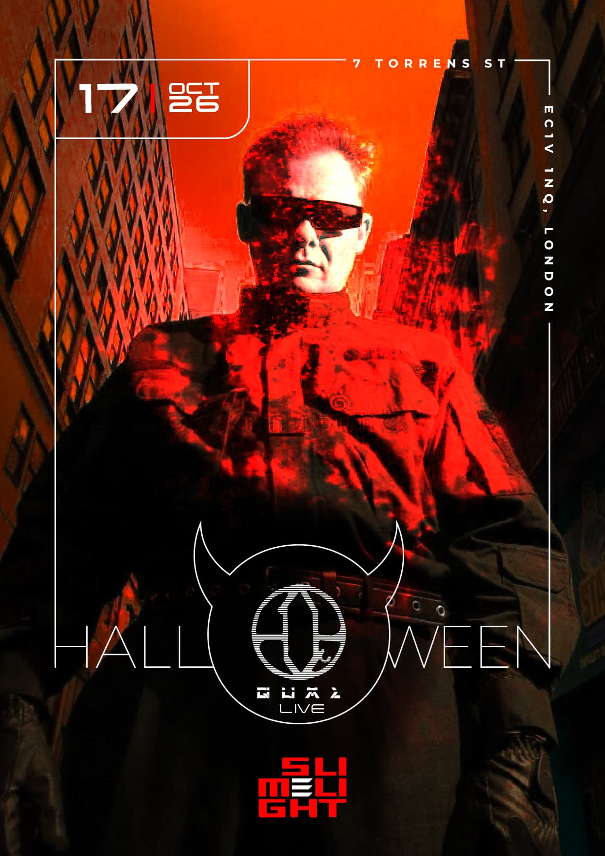 Slimelight Halloween feat Qual Live