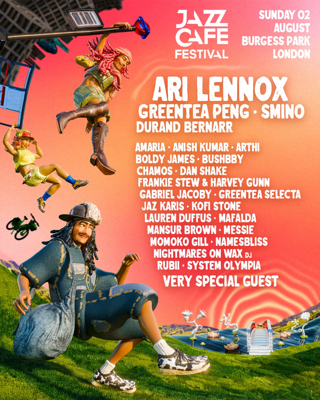 Jazz Cafe Festival 2026 at BURGESS PARK