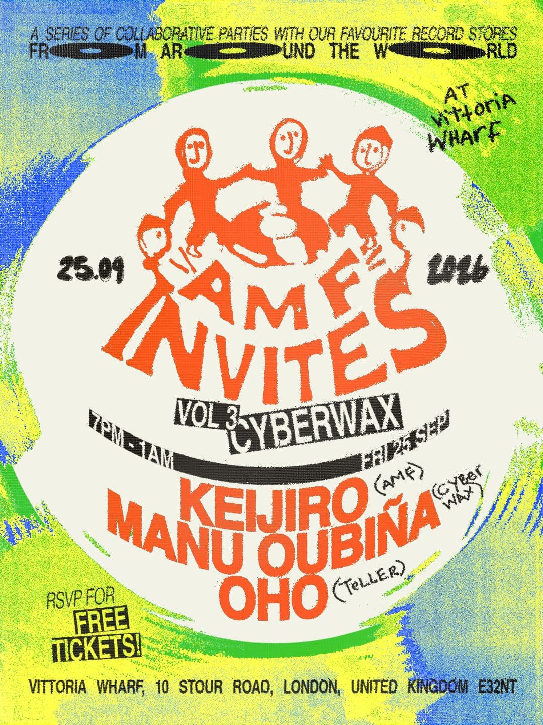 All My Friends invites... Cyberwax (Buenos Aires)