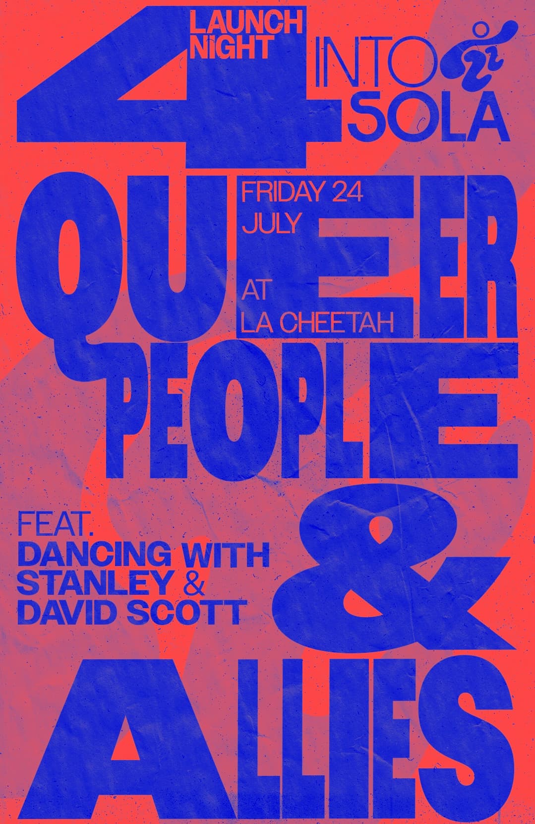 INTO SOLA launch night: DANCING WITH STANLEY & David Scott at La Cheetah Club