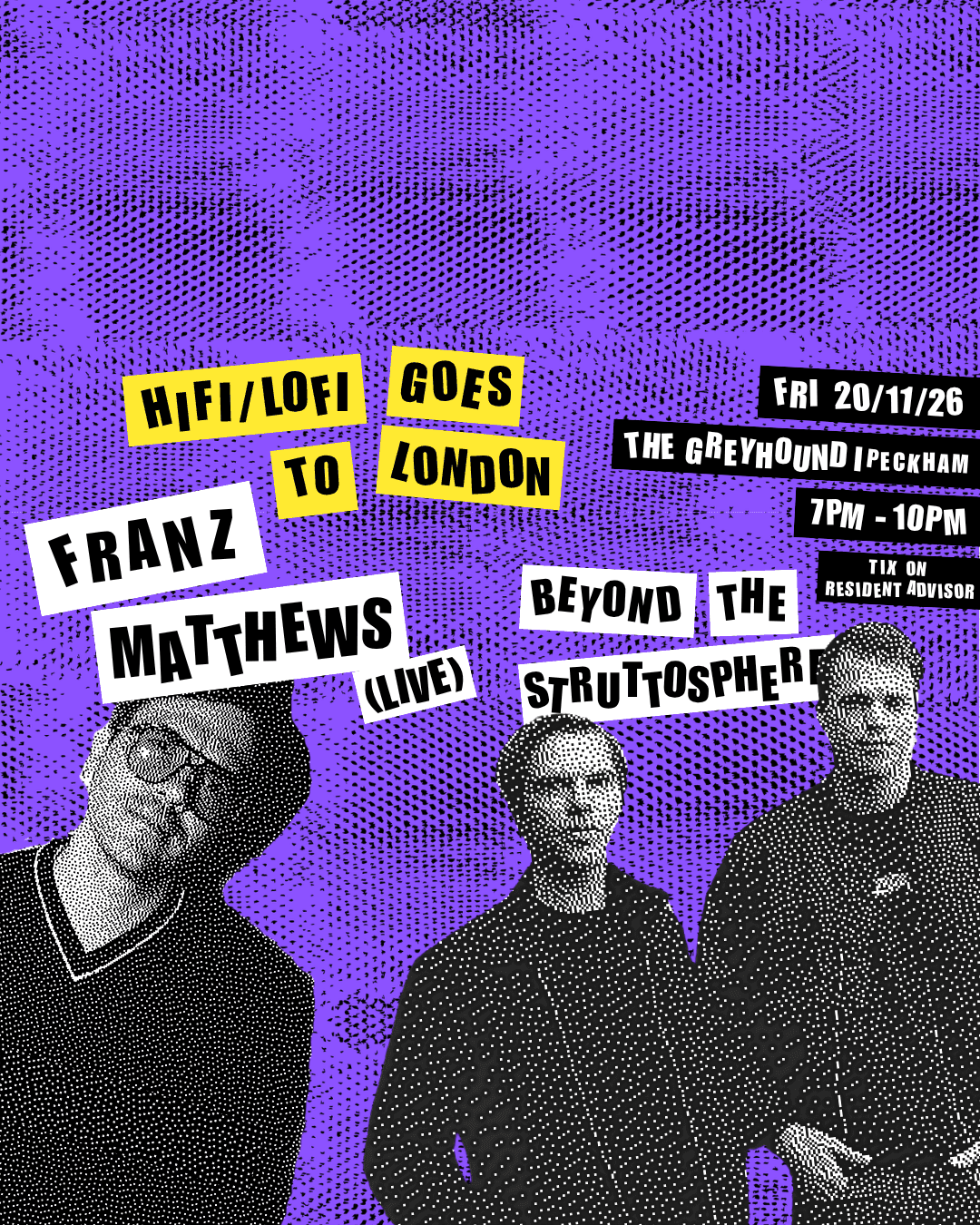 HIFI/LOFI goes to London: Franz Matthews (Live), Beyond The Struttosphere at The Greyhound