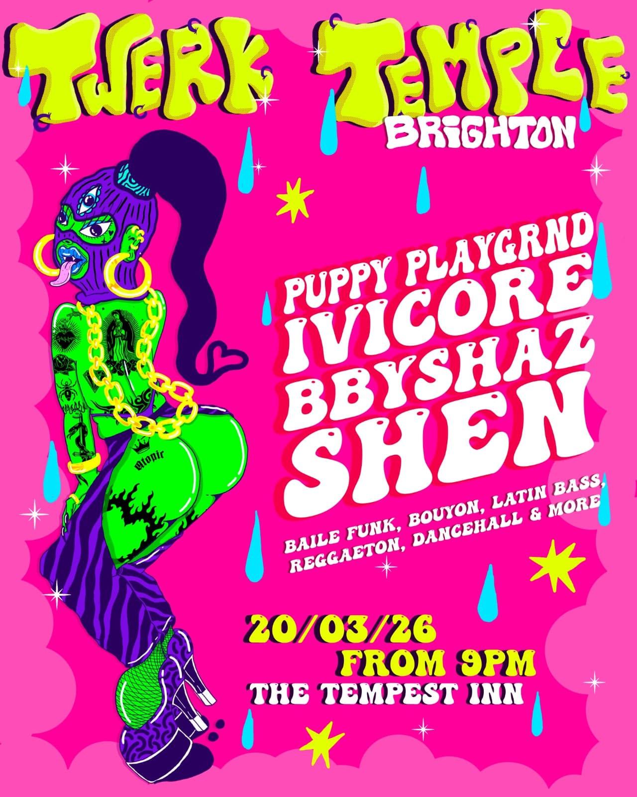 Popola: Twerk Temple BRIGHTON at The Tempest