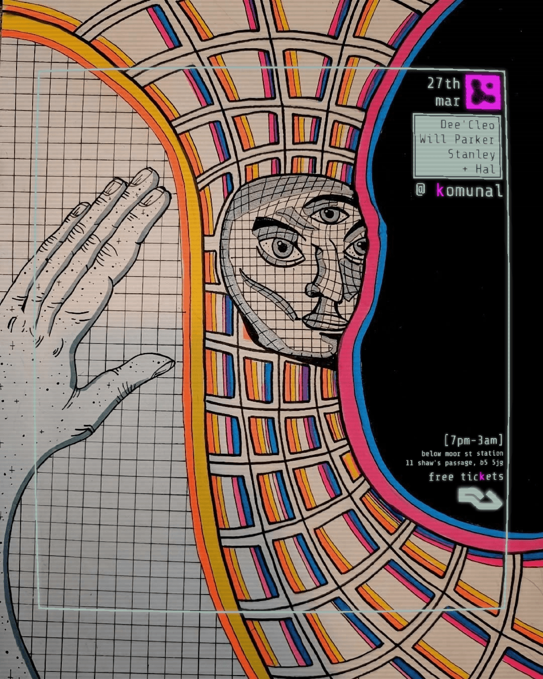 Dee'Cleo, Will Parker, Stanley + Hal at Komunal