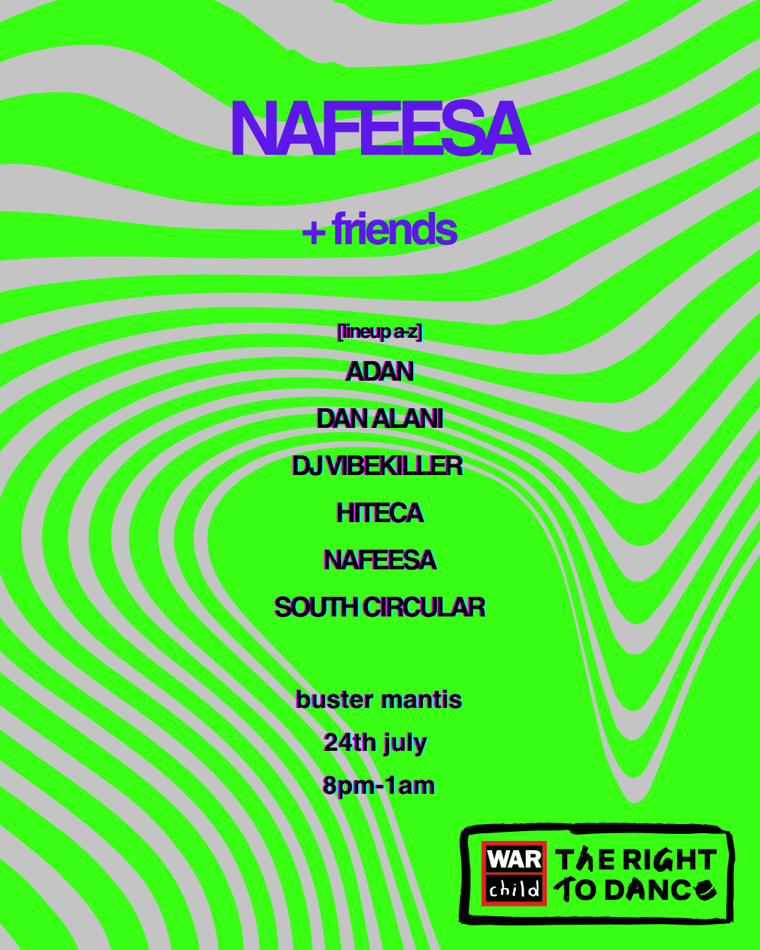 NAFEESA + friends at Buster Mantis