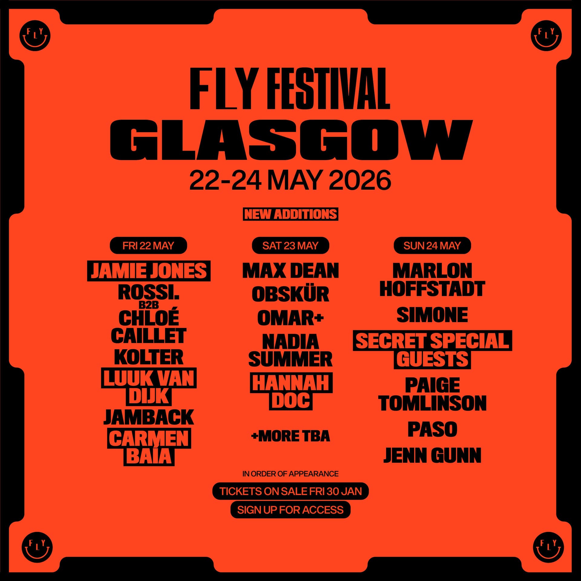 FLY Festival - Glasgow 2026 at Riverside Museum