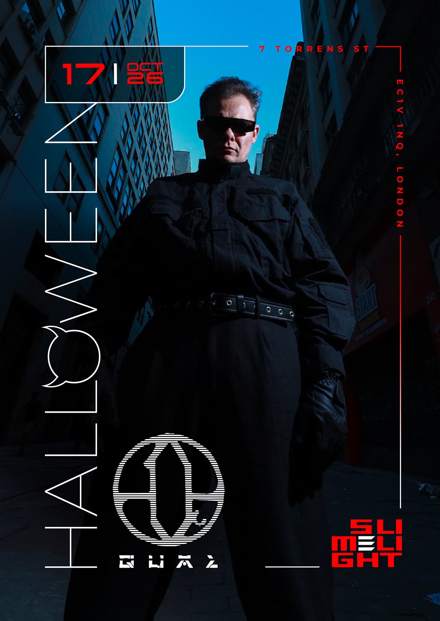 Slimelight Halloween feat Qual Live at ELECTROWERKZ