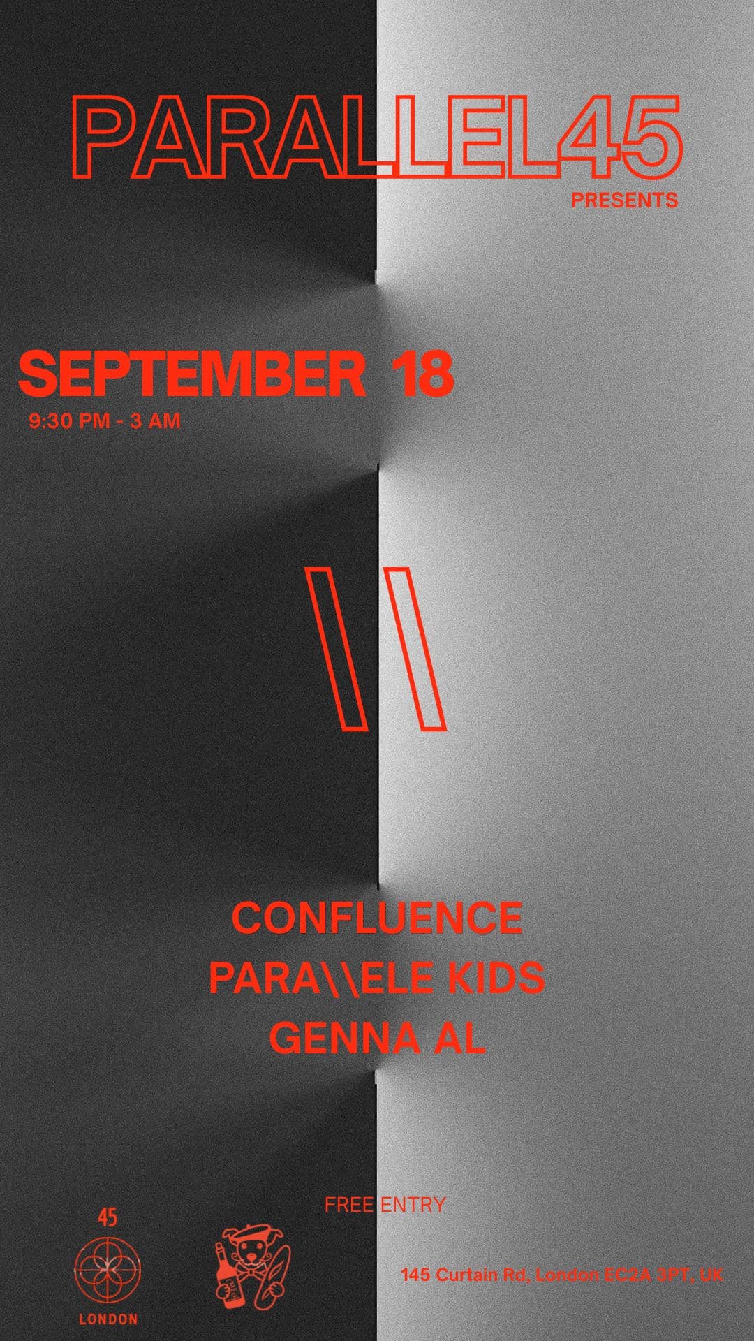 Parallel45 X Para\\ele Kids at 45 London