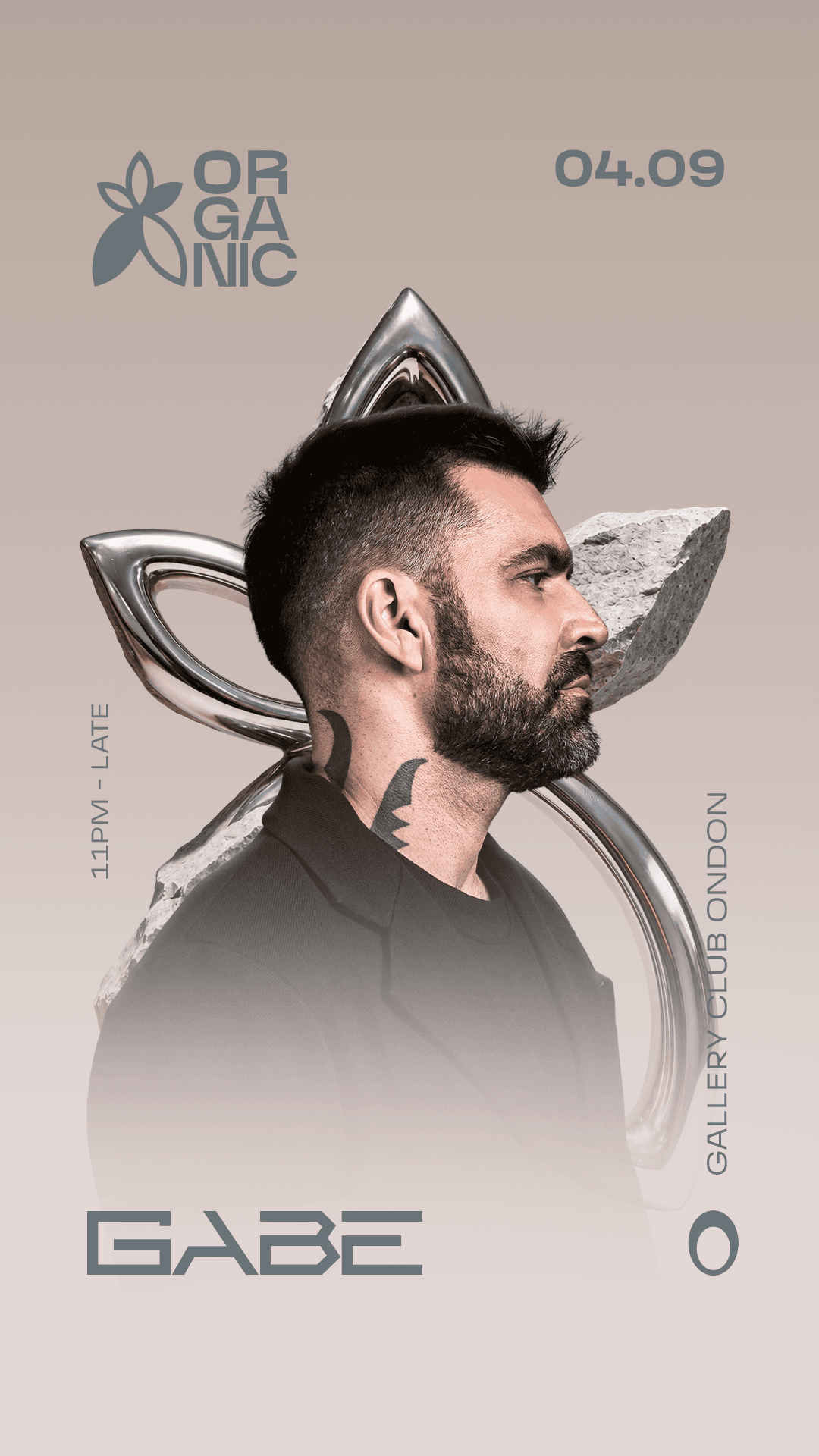 Organic presents: Gabe at The Gallery