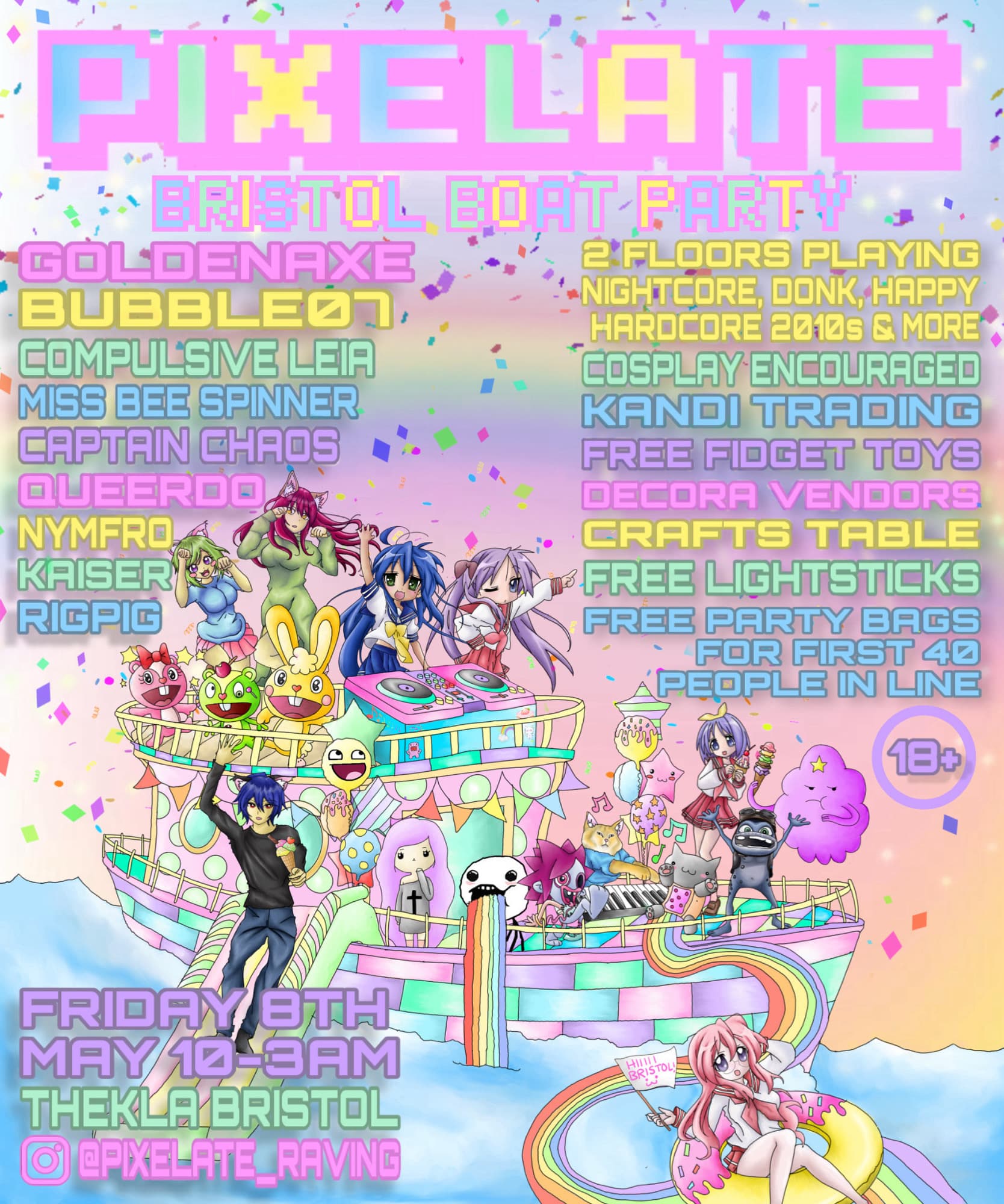 PIXELATE Bristol at Thekla