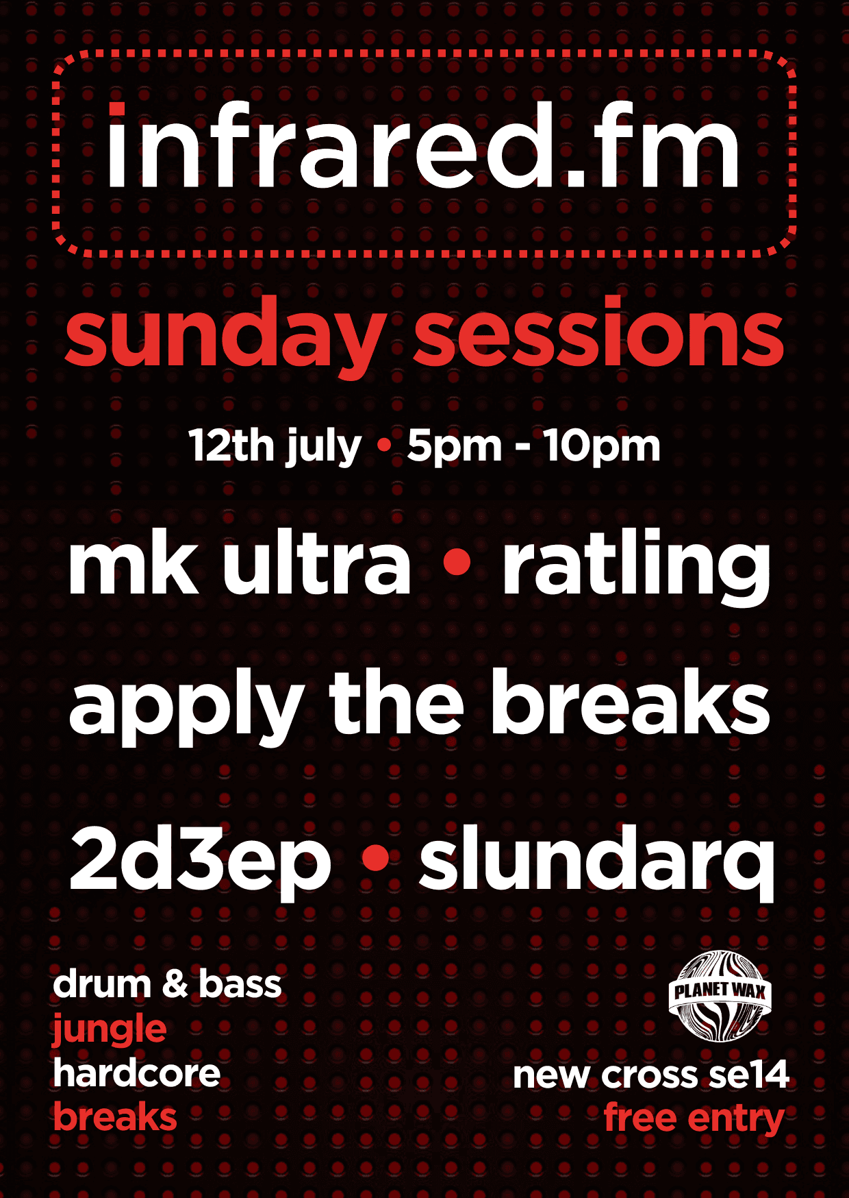 infrared.fm - sunday sessions