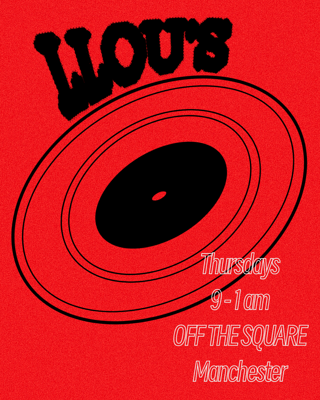 Llous: house/garage and techno - Fraser b2b Alfie , Agent g, Sharayda, Rowan Mcewan at Off The Square