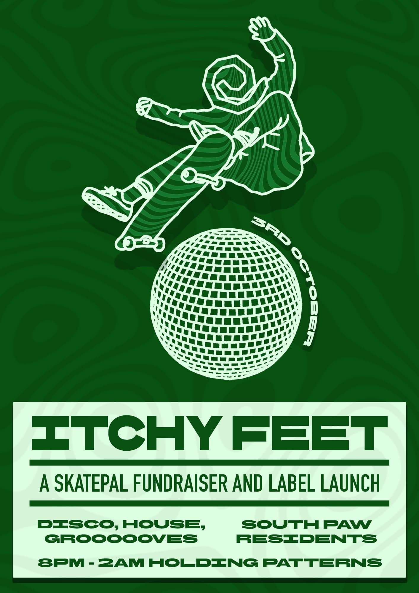Itchy Feet: Skatepal Fundraiser & Label Launch