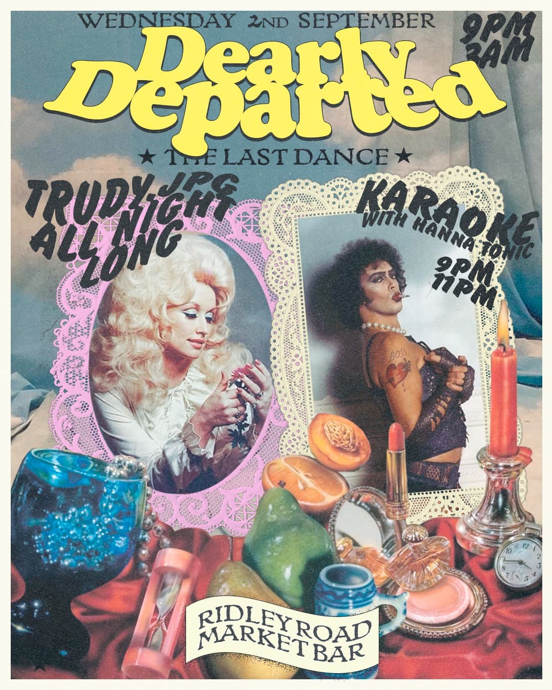 Dearly Departed at Ridley Road Market Bar