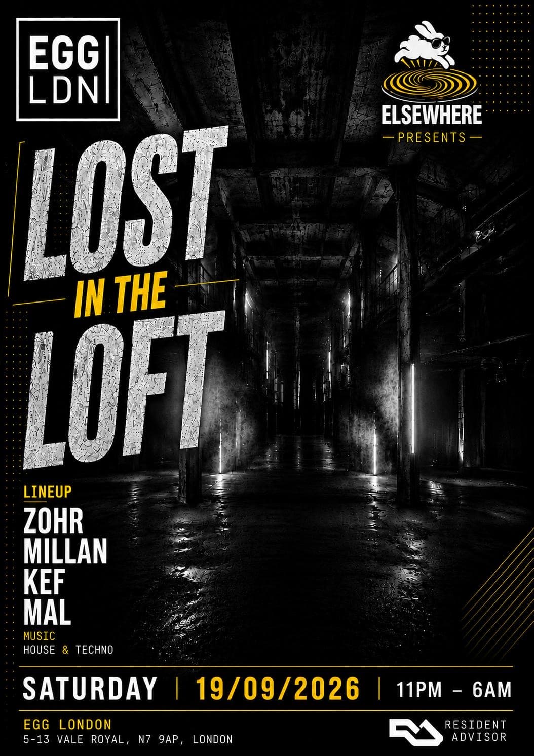 Lost in the Loft at The Egg   London