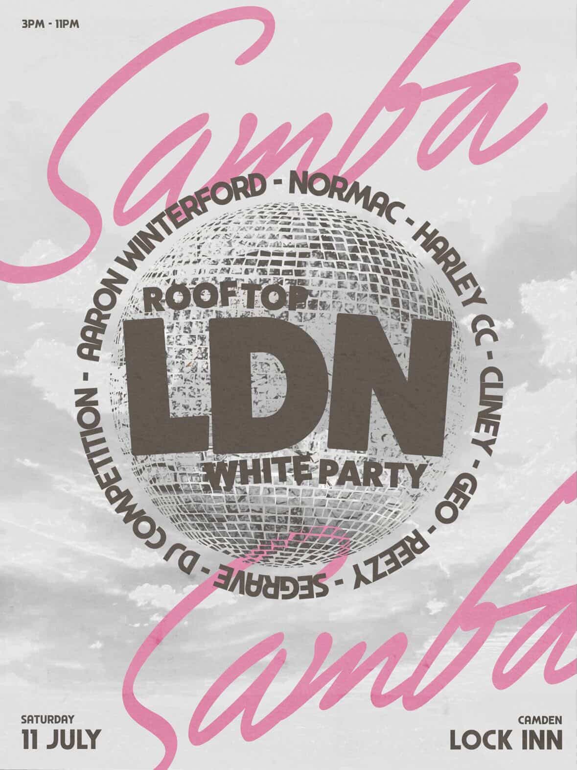SAMBA LDN: WHITE PARTY