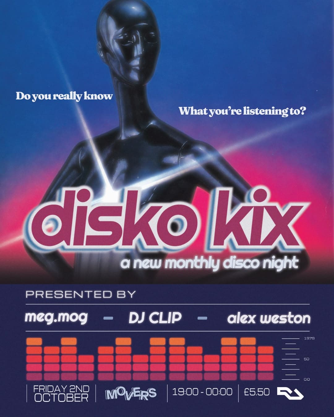 disko kix 2: disco, funk, house, soul & leftfield at Movers