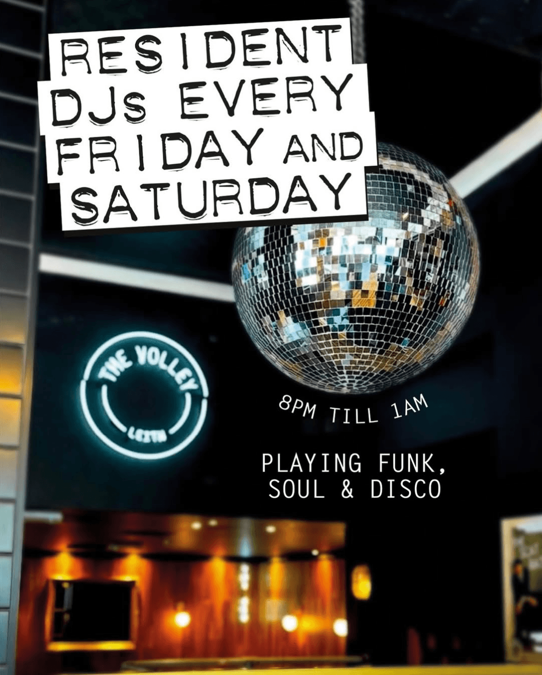 Volley Saturdays at The Volley Leith