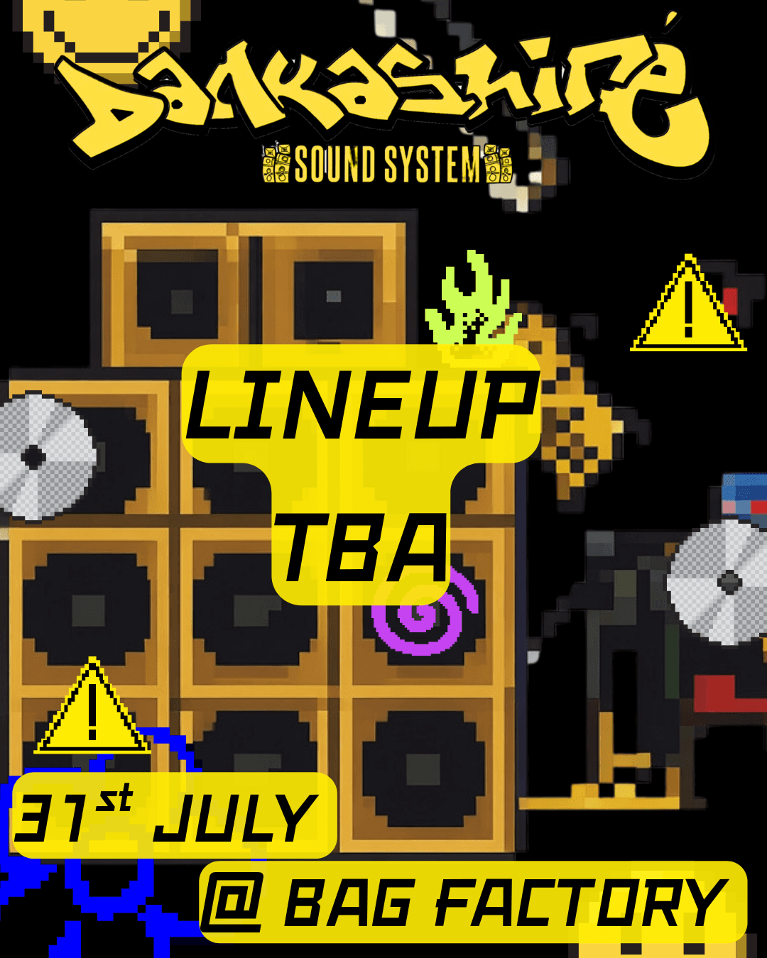 Dankashire Soundsystem at BAG FACTORY