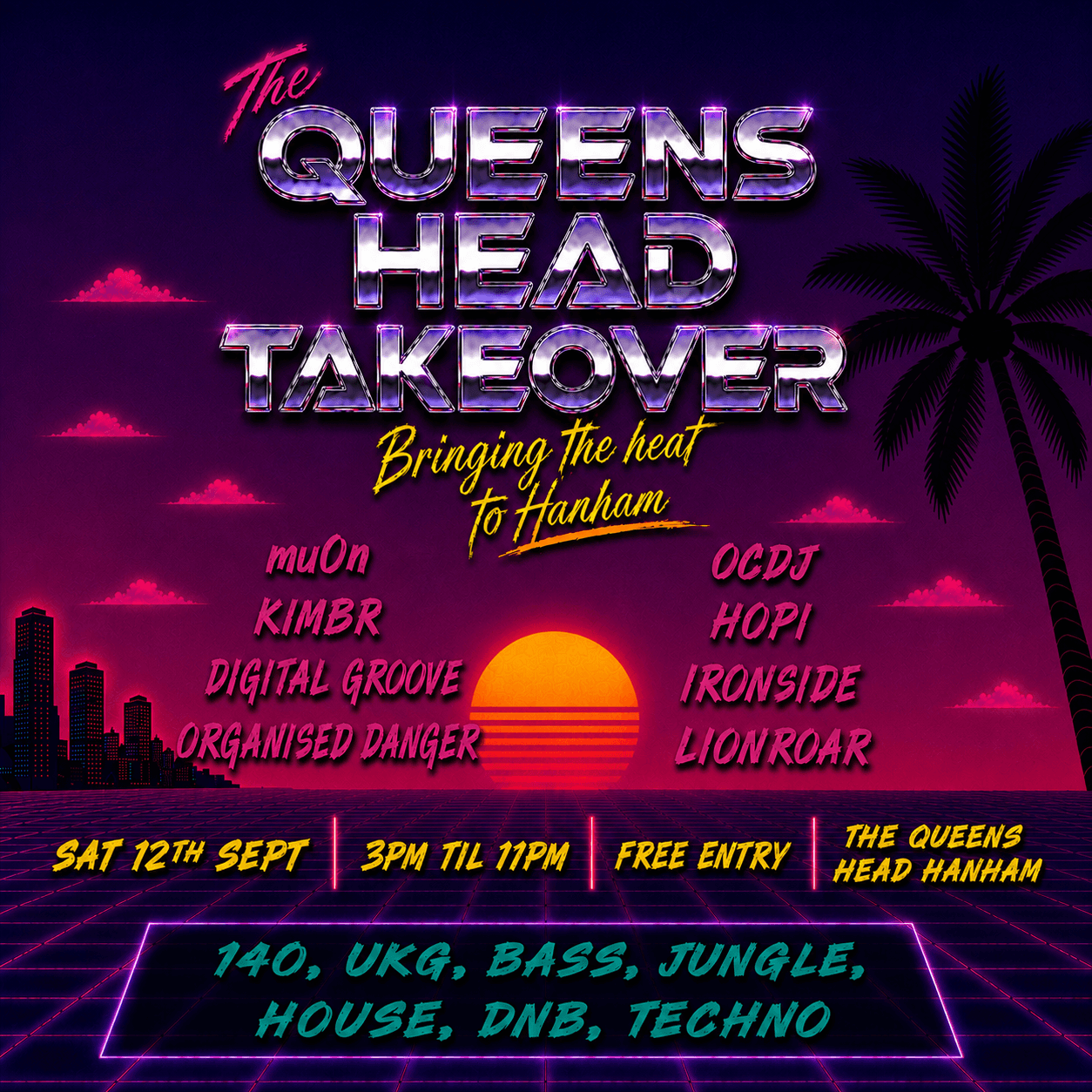 The Queens Head Takeover