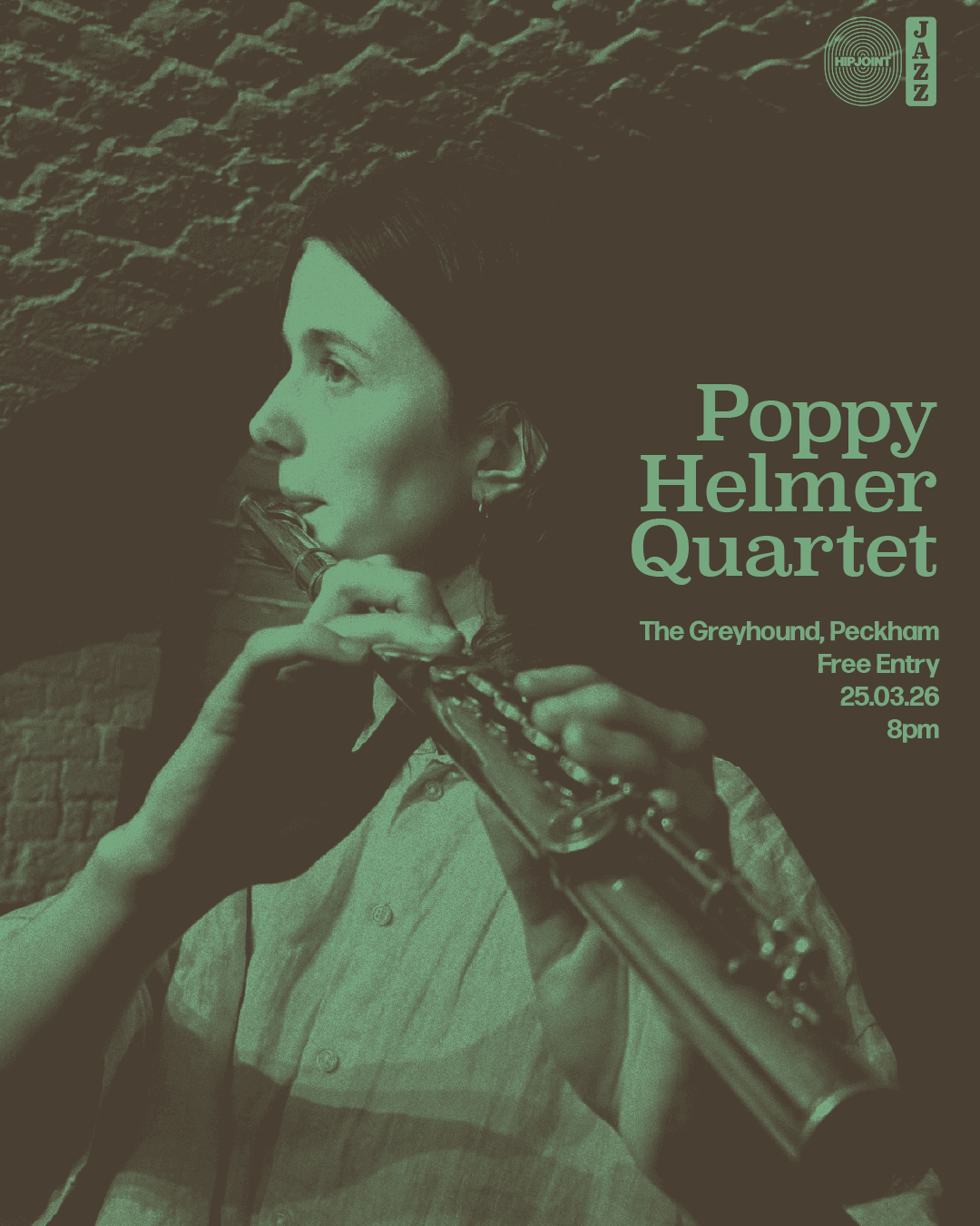 HIPJOINT Jazz: Poppy Helmer Quartet at The Greyhound