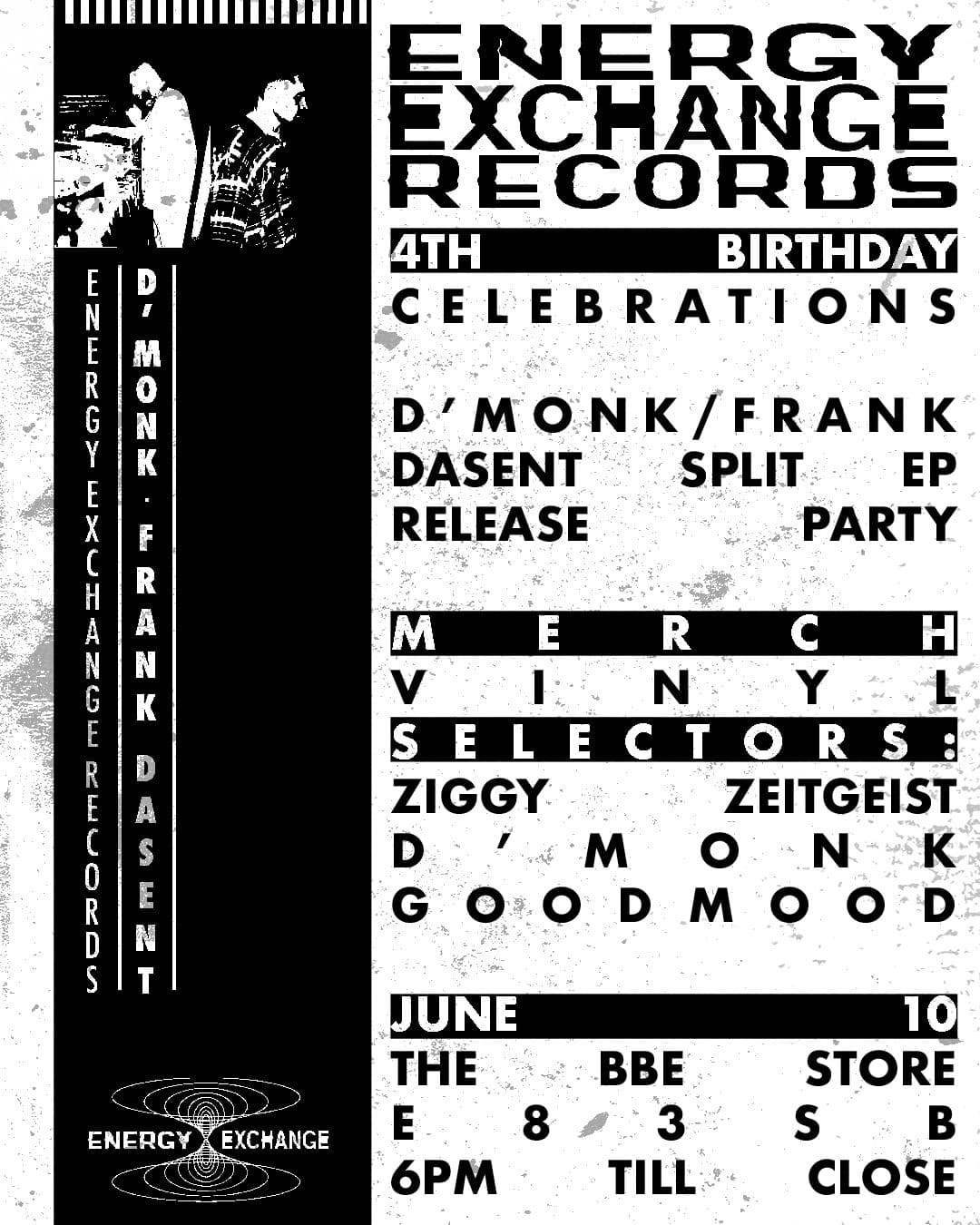 Energy Exchange Records @BBE Store