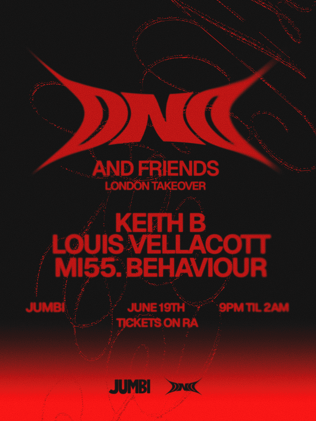 Jumbi Friday Dance: DND & FRIENDS LONDON TAKE OVER at Jumbi