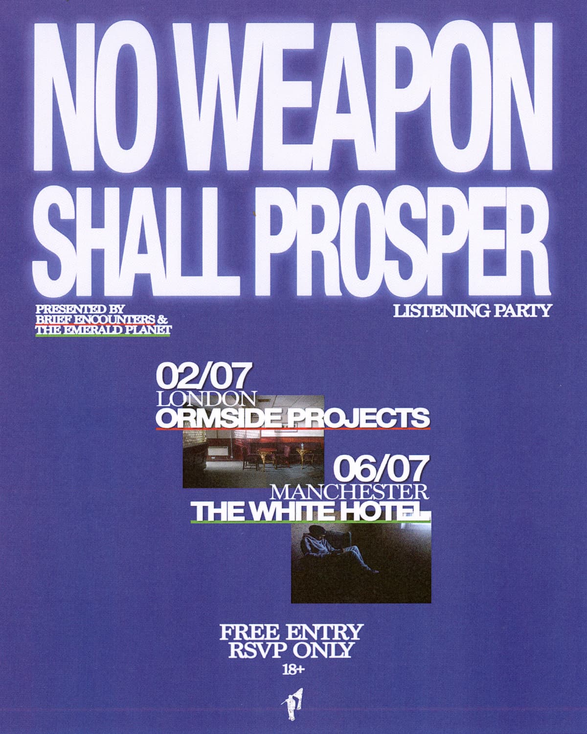 No Weapon Shall Prosper - RenzNiro: Listening Party