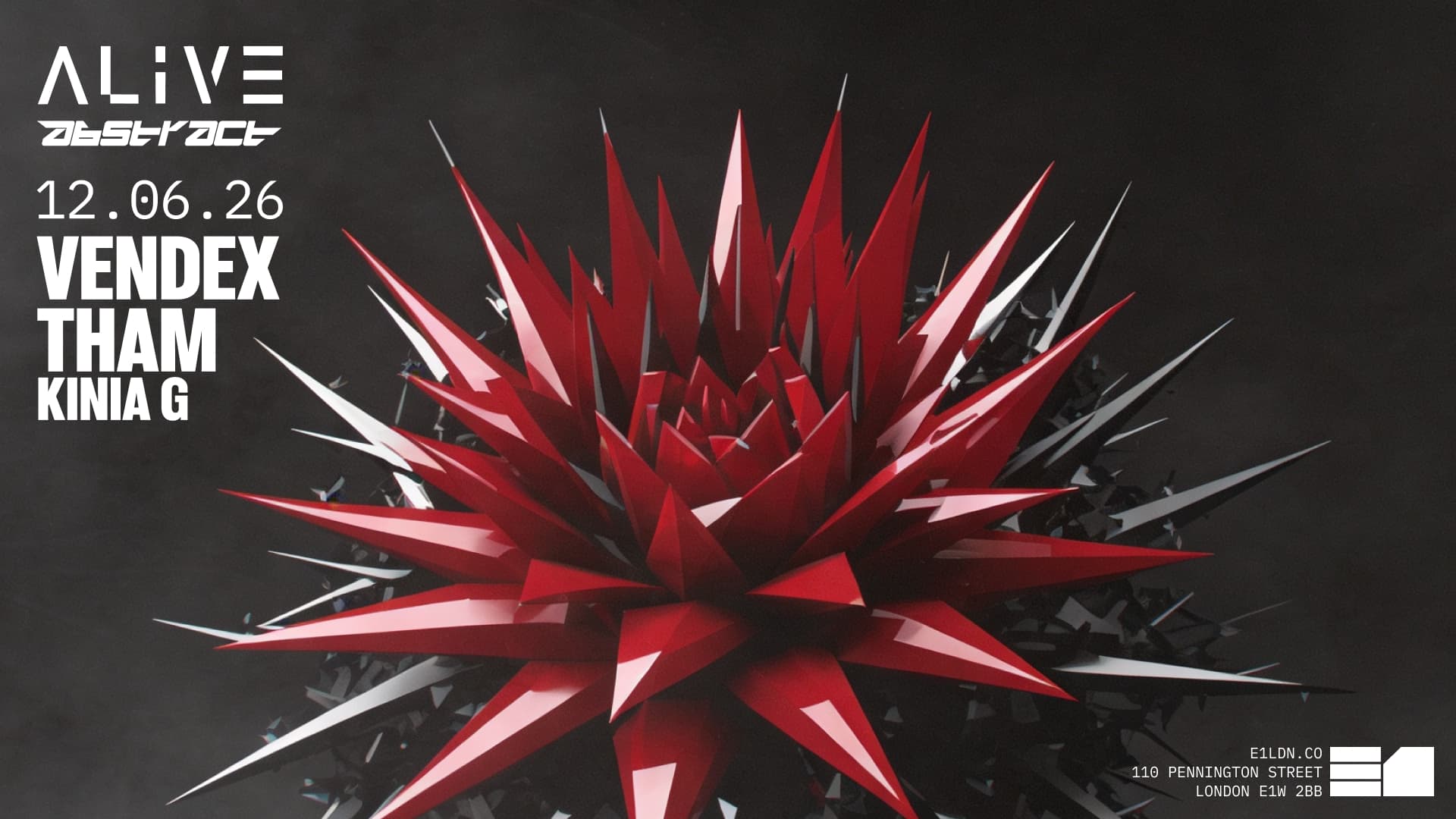 ALIVE x Abstract: Vendex & Tham at E1