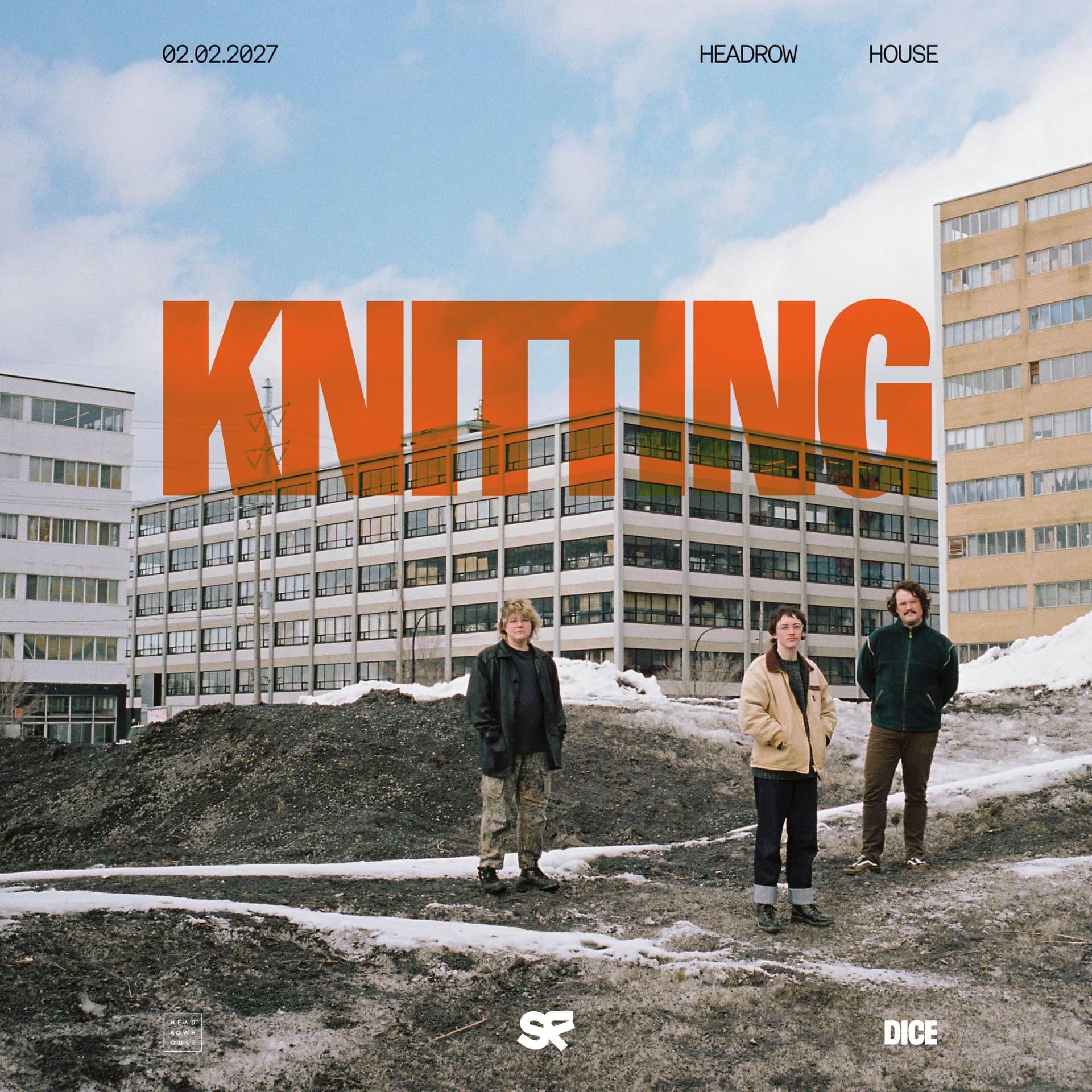 knitting at Headrow House