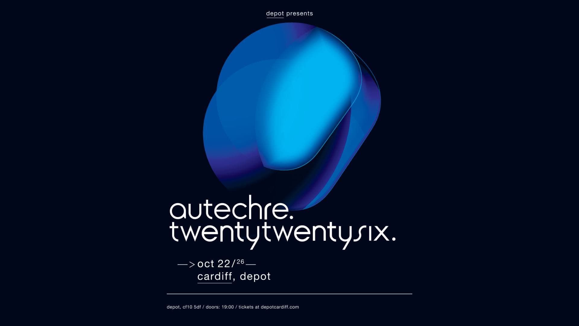 Depot presents: Autechre at Depot