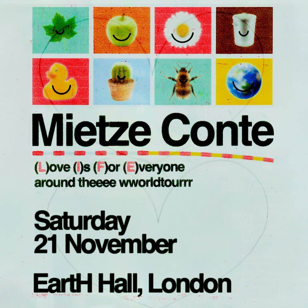 Mietze Conte - EartH Hall at EartH
