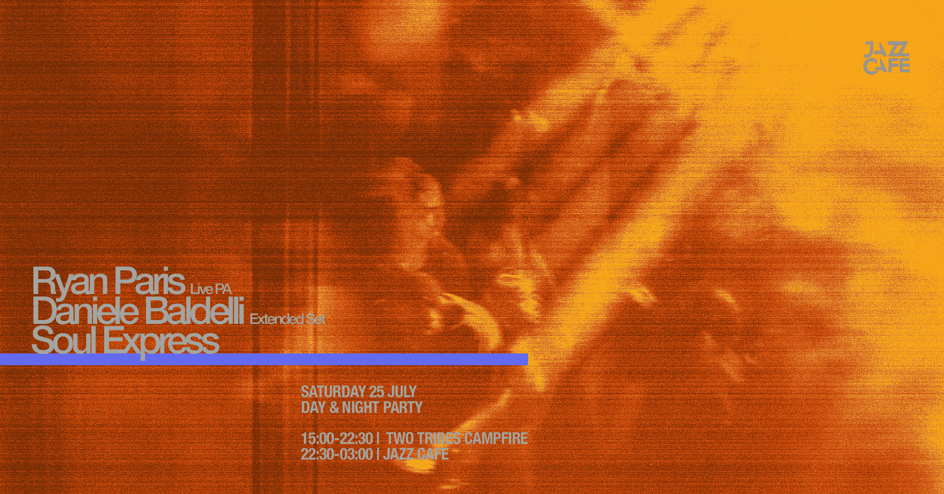 Ryan Paris (Live PA), Daniele Baldelli, Soul Express at The Jazz Cafe