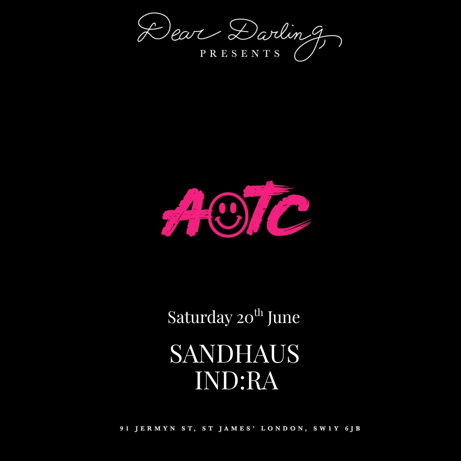 Ahead Of The Curve: SANDHAUS & IND:RA Special Bday Set at Dear Darling